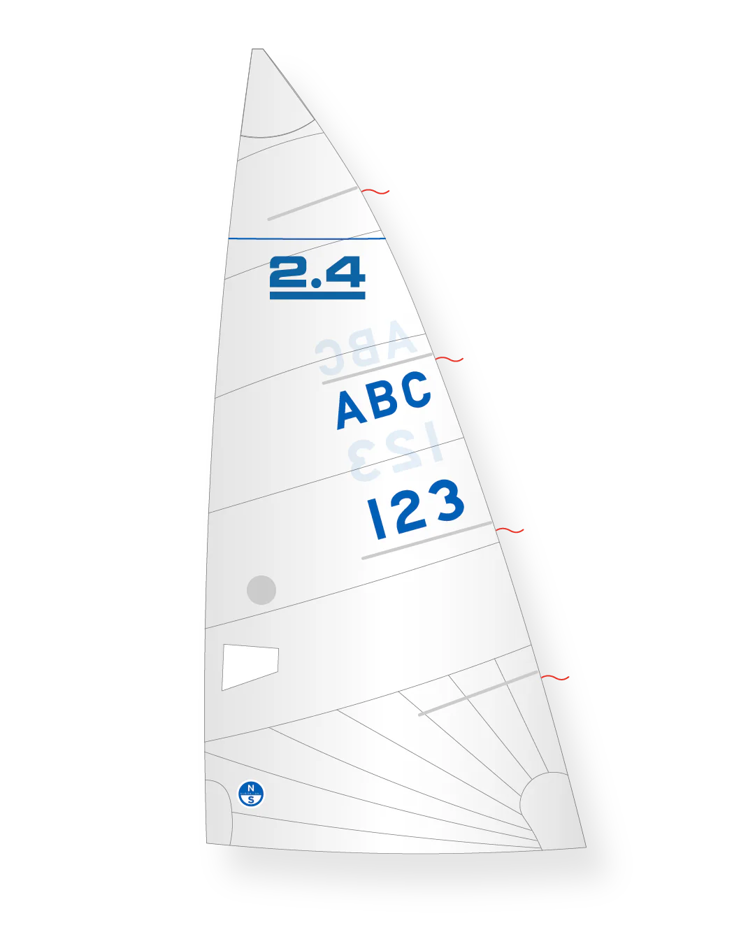 2.4M FR-1D MAINSAIL