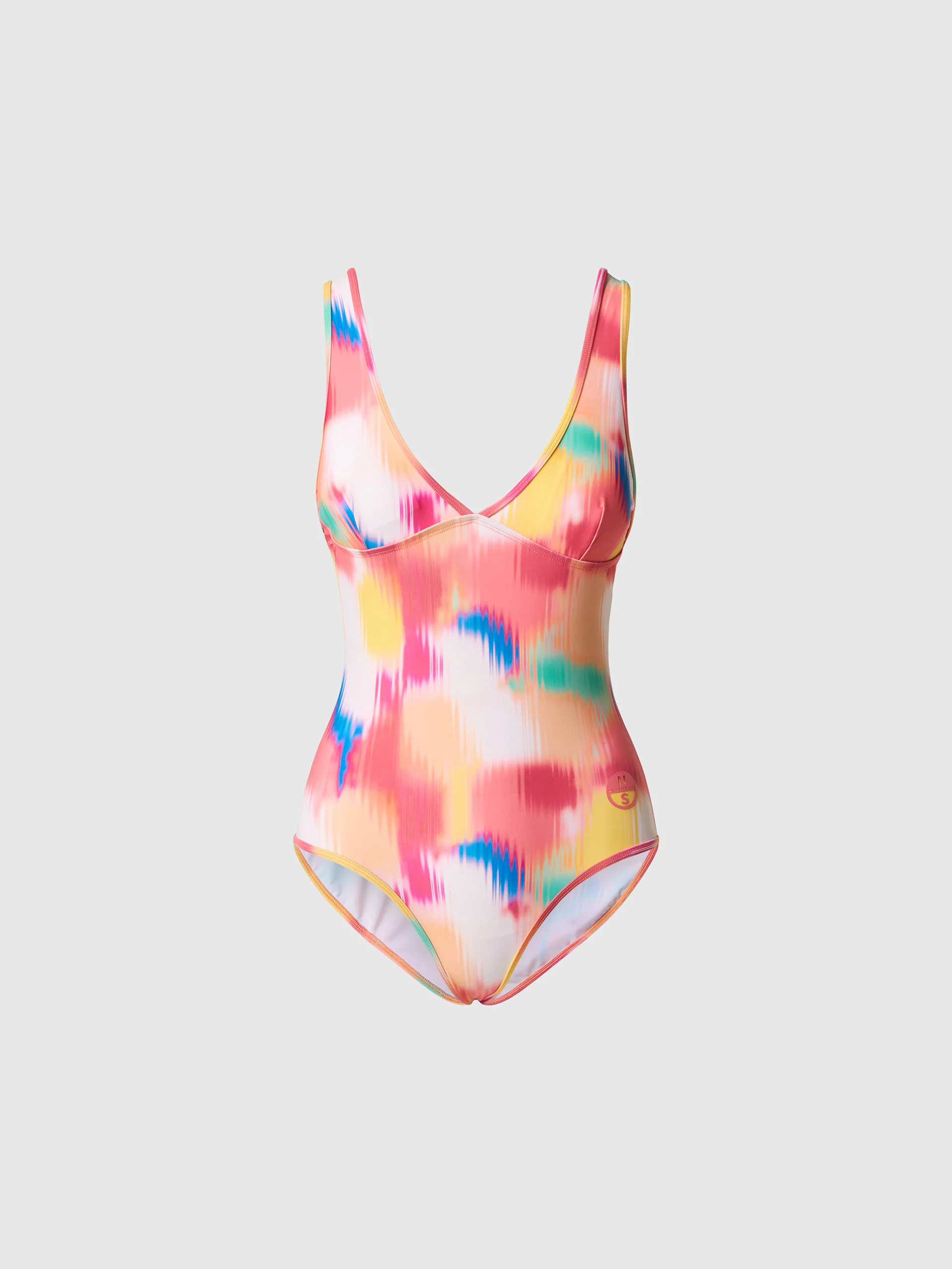 Plunge-neck swimsuit - Image 3
