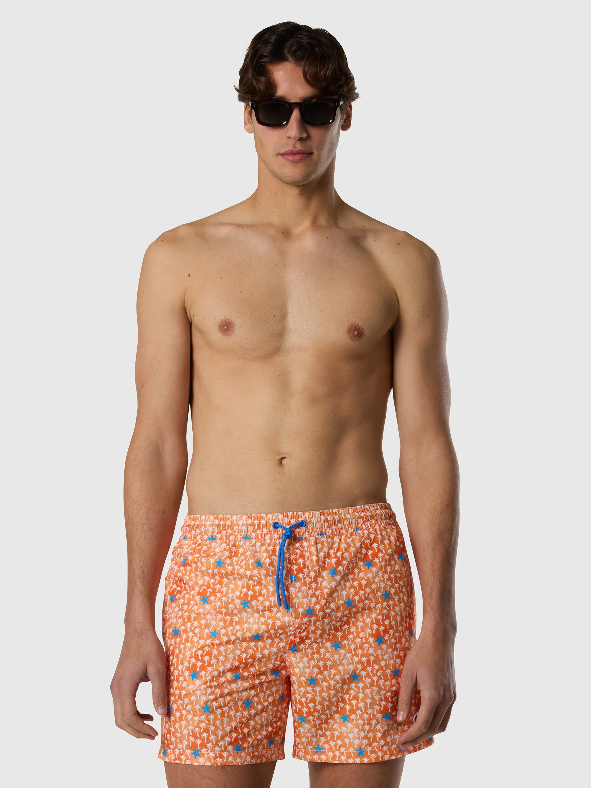 Swim shorts with graphic print - Image 14