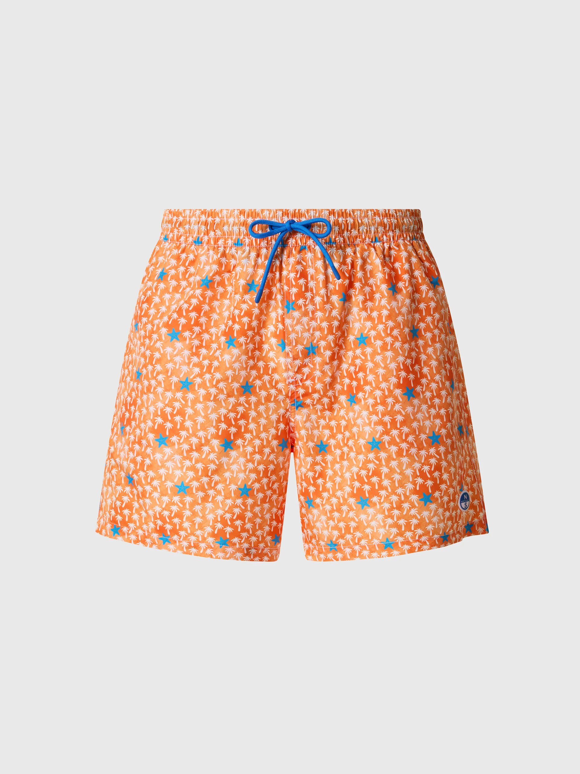 Swim shorts with graphic print - Image 16