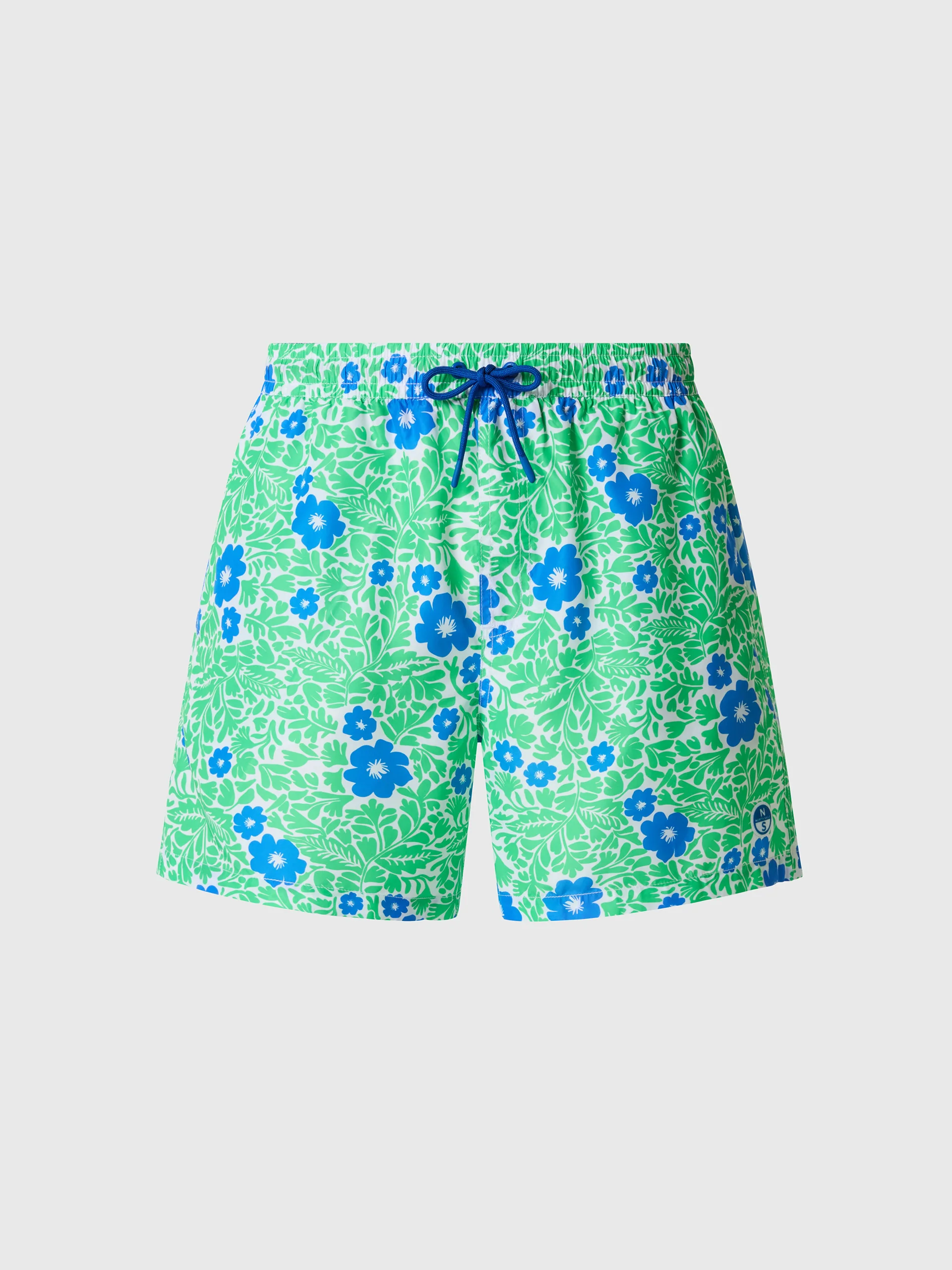 Swim shorts with graphic print - Image 35