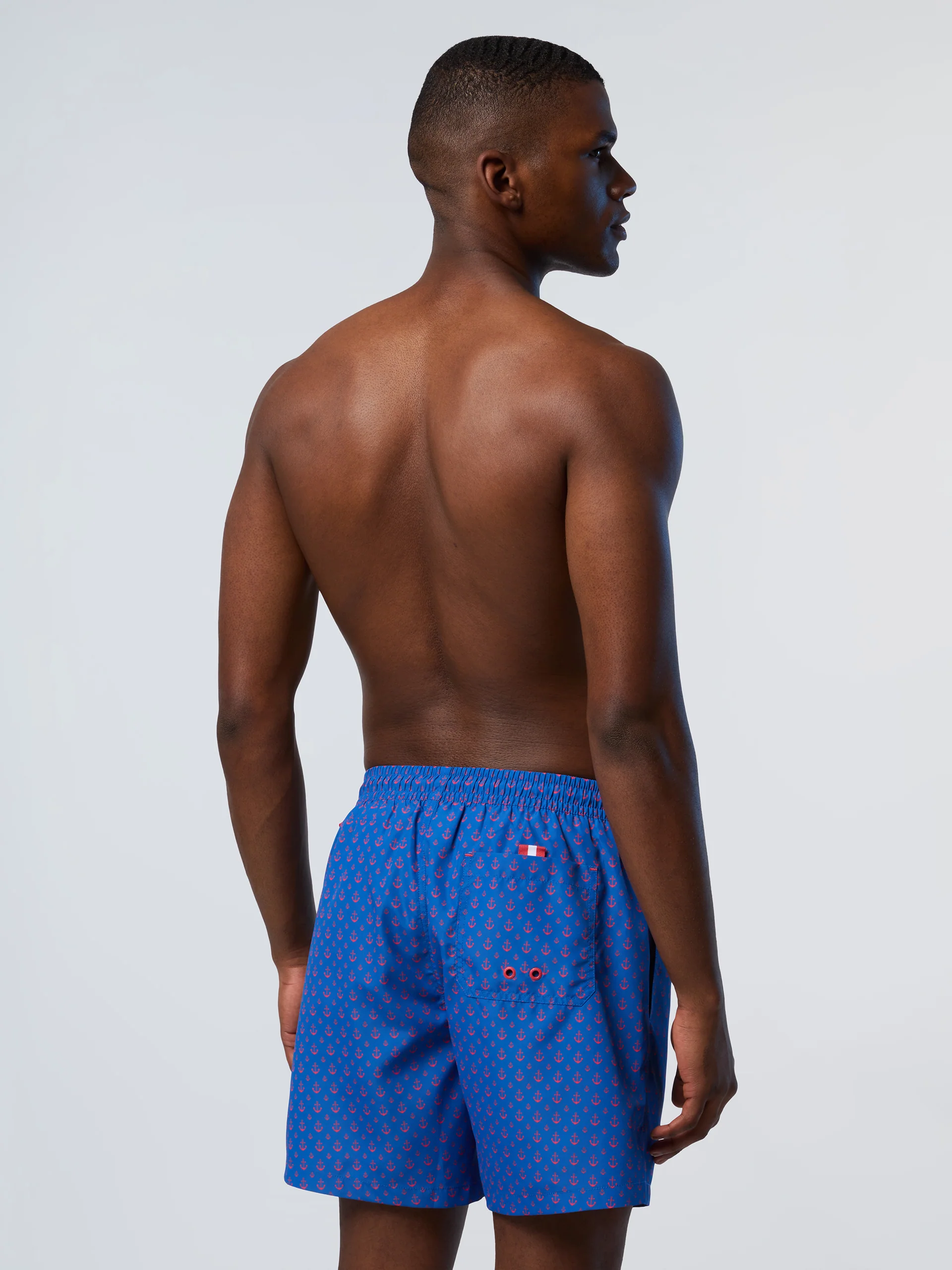 Swim shorts with graphic print - Image 10