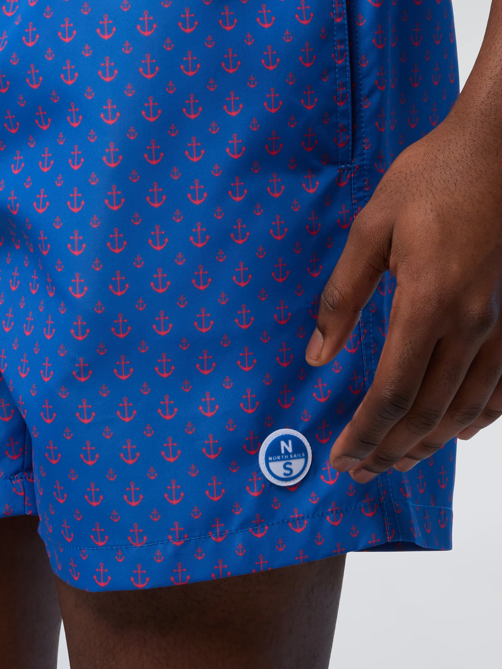 Swim shorts with graphic print - Image 12