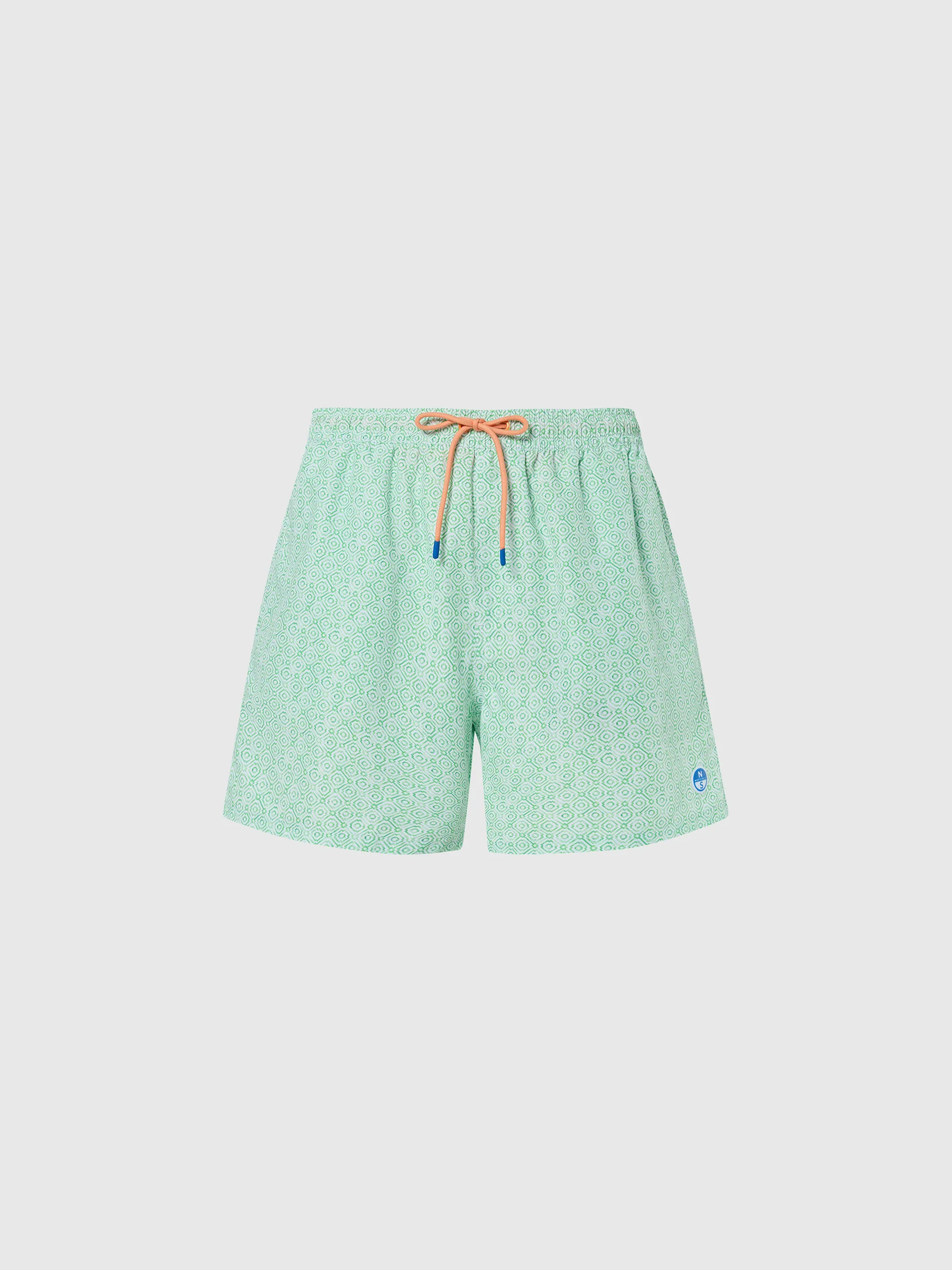 Swim shorts with graphic print - Image 3