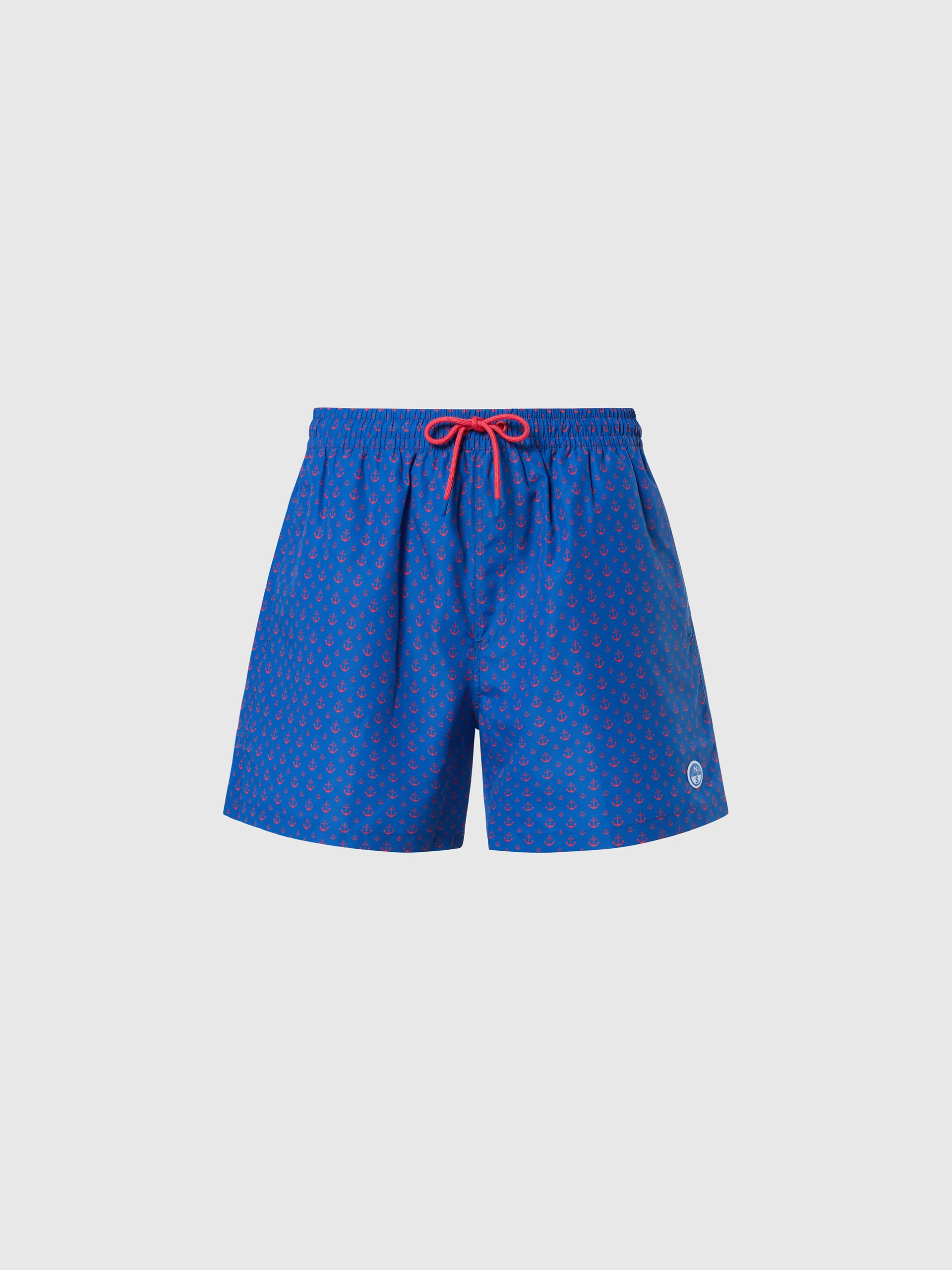 Swim shorts with graphic print - Image 9