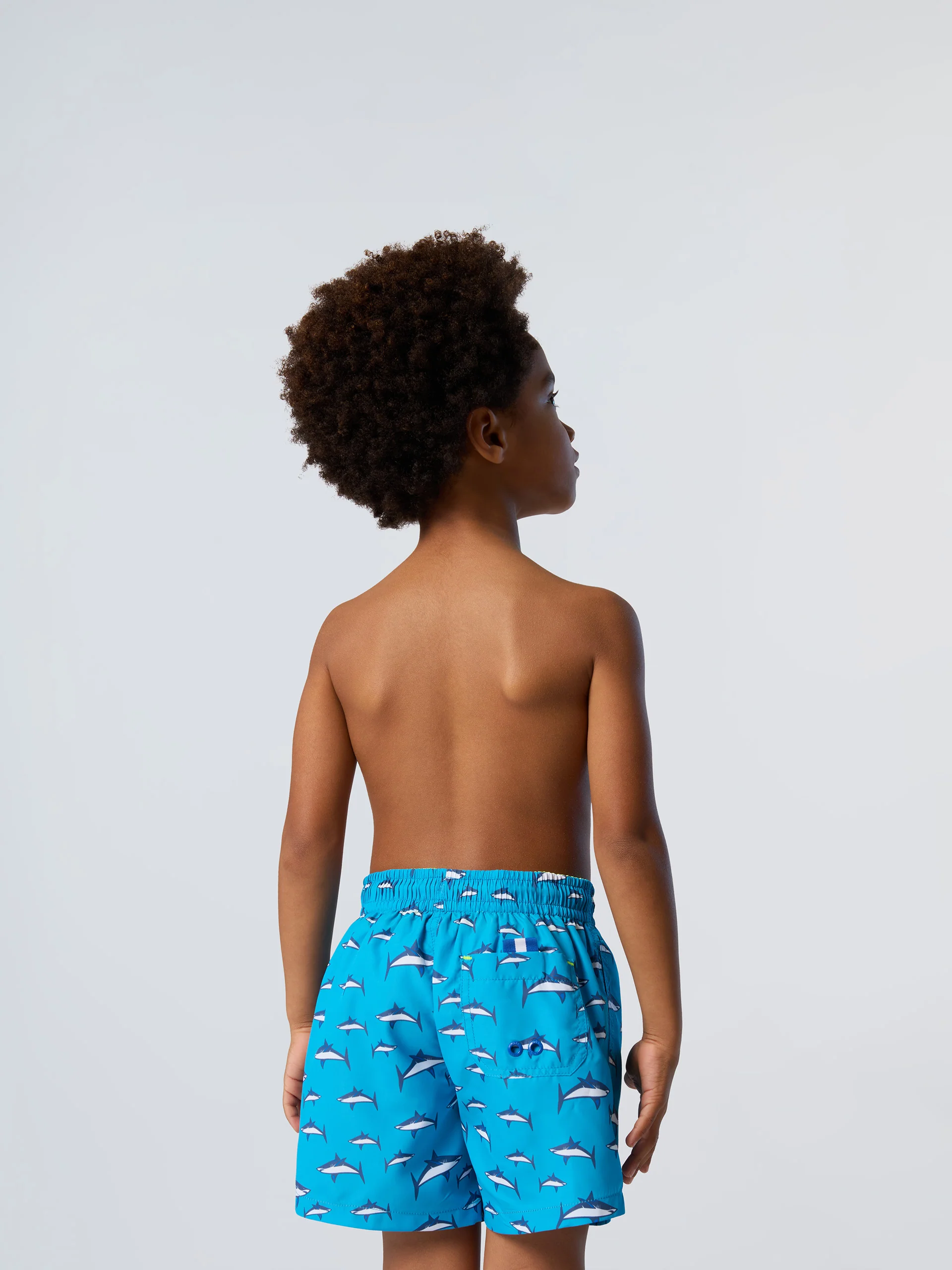 Swim shorts with graphic print - Image 11