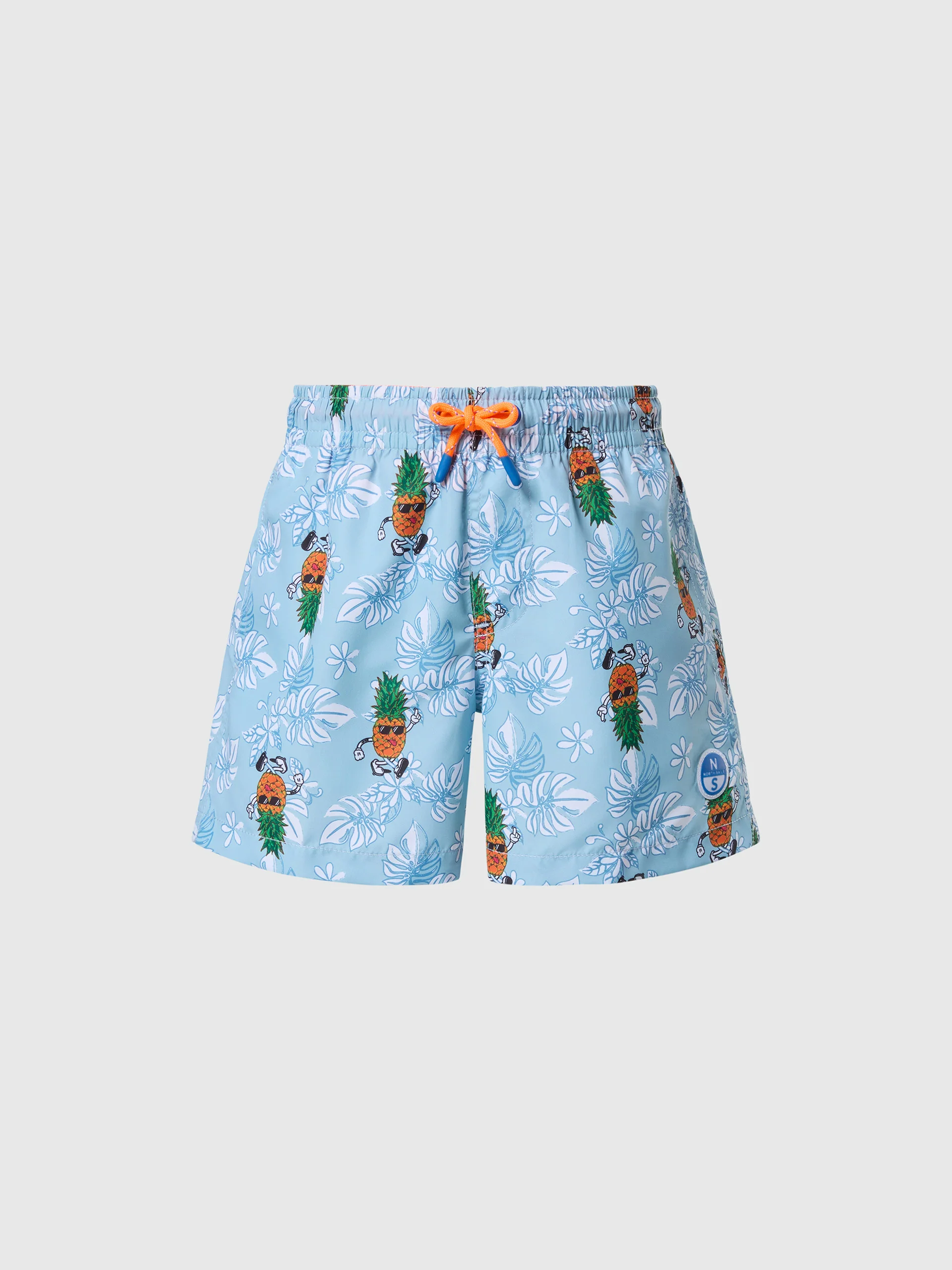 Swim shorts with graphic print - Image 15