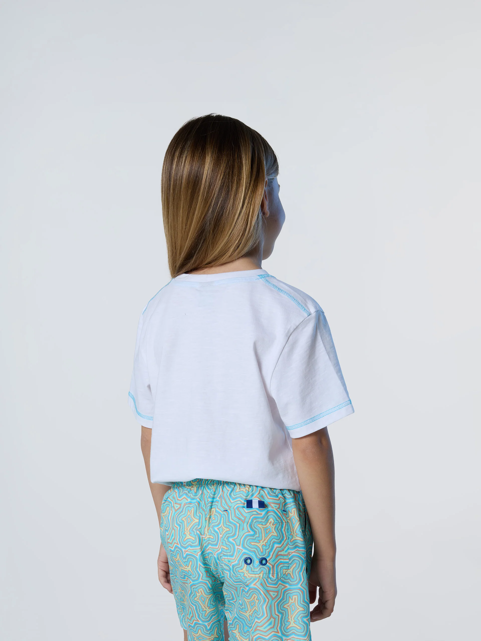 Swim shorts with all-over print - Image 17