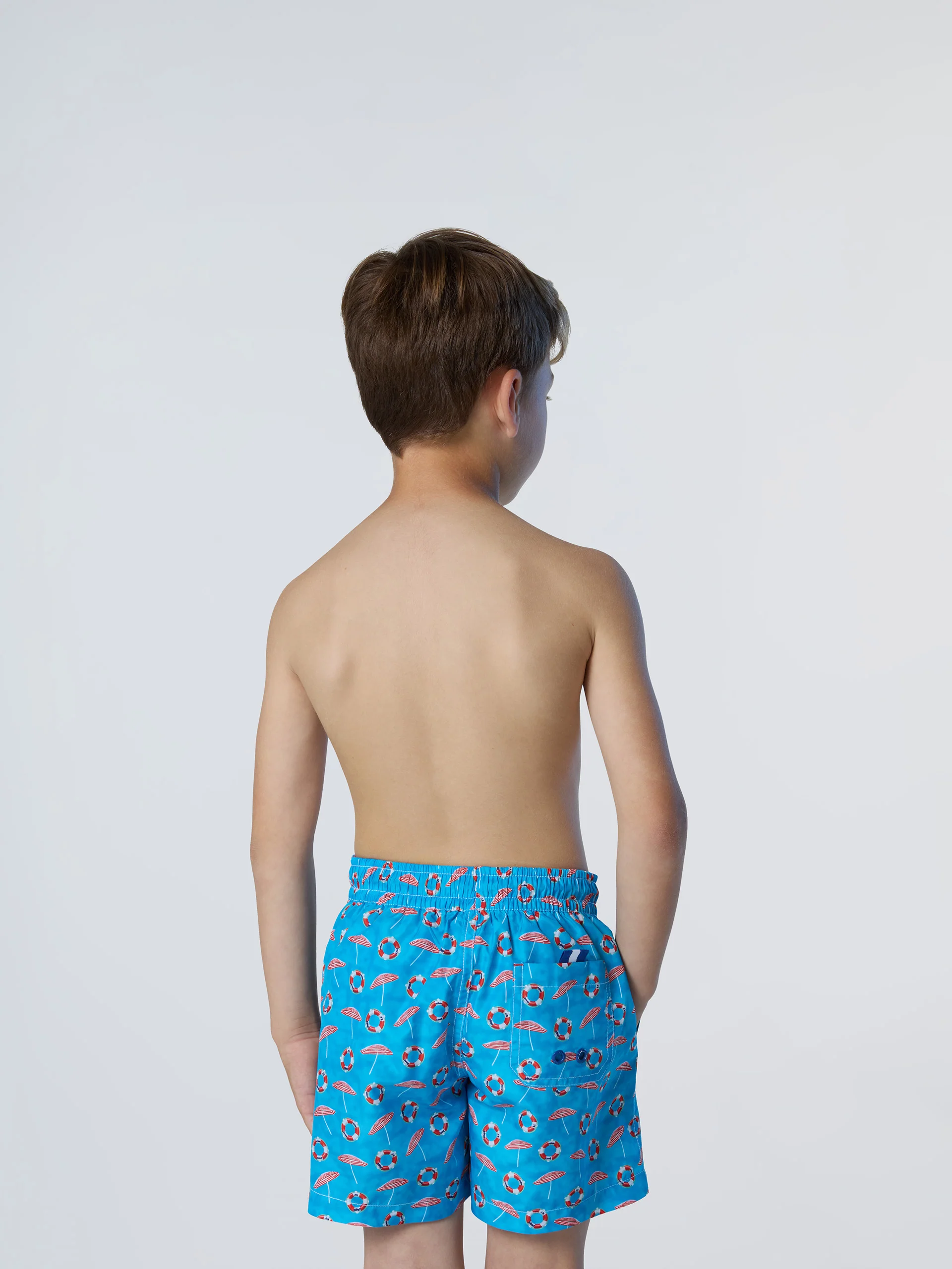 Swim shorts with all-over print - Image 4
