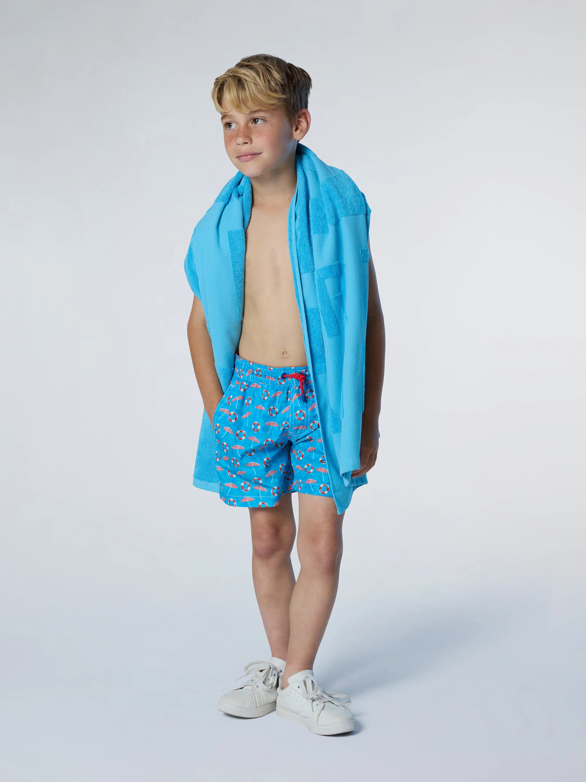 Swim shorts with all-over print - Image 5