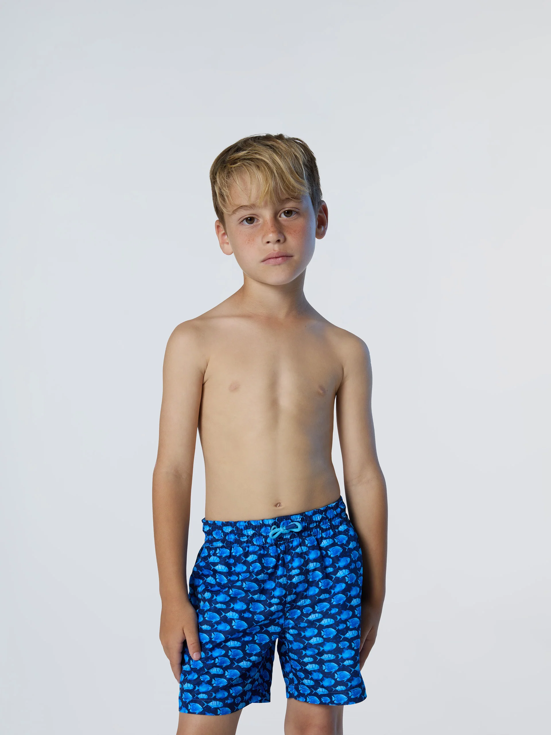 Swim shorts with all-over print - Image 8