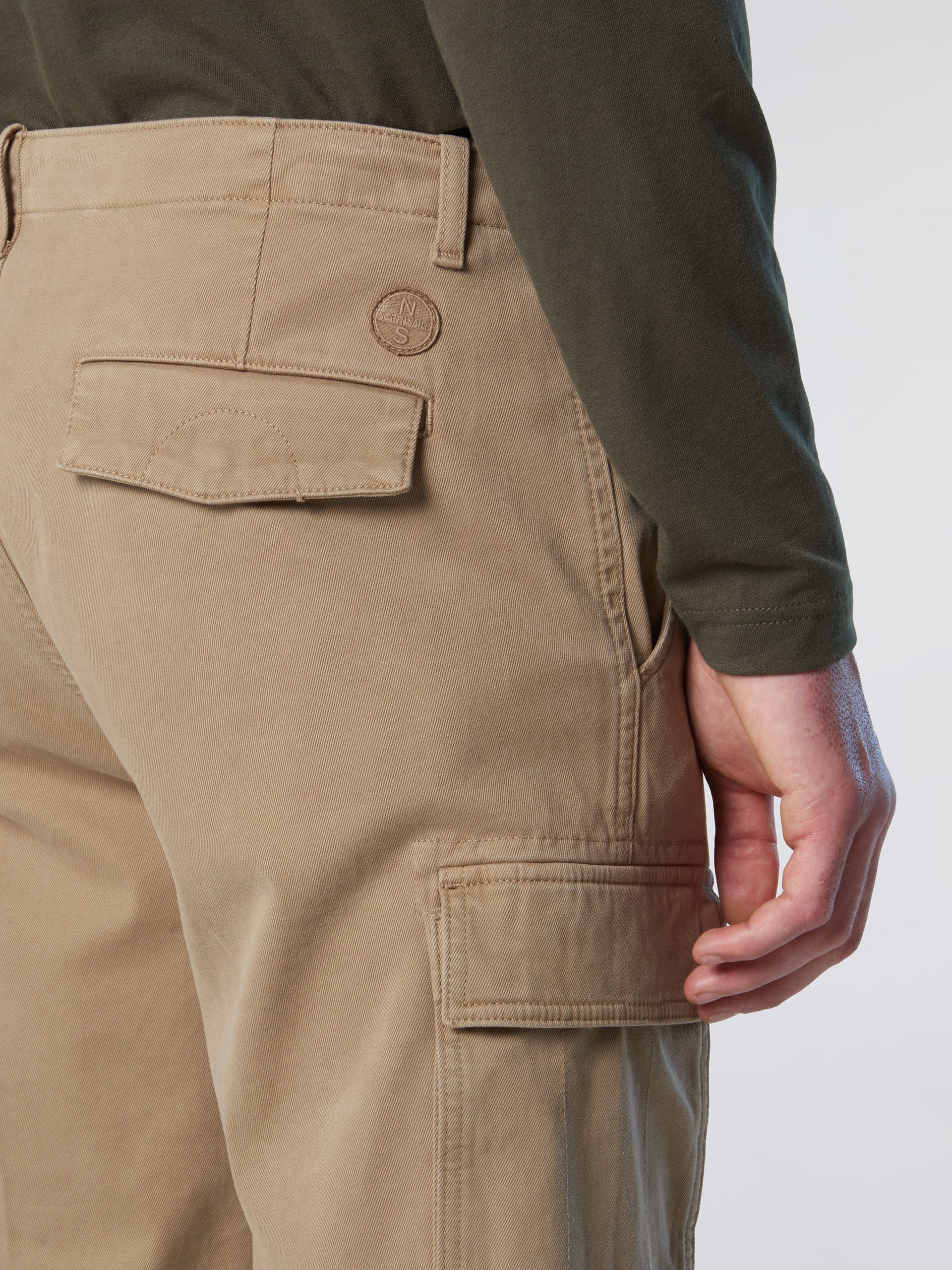 America gabardine cargo pants - Image 5