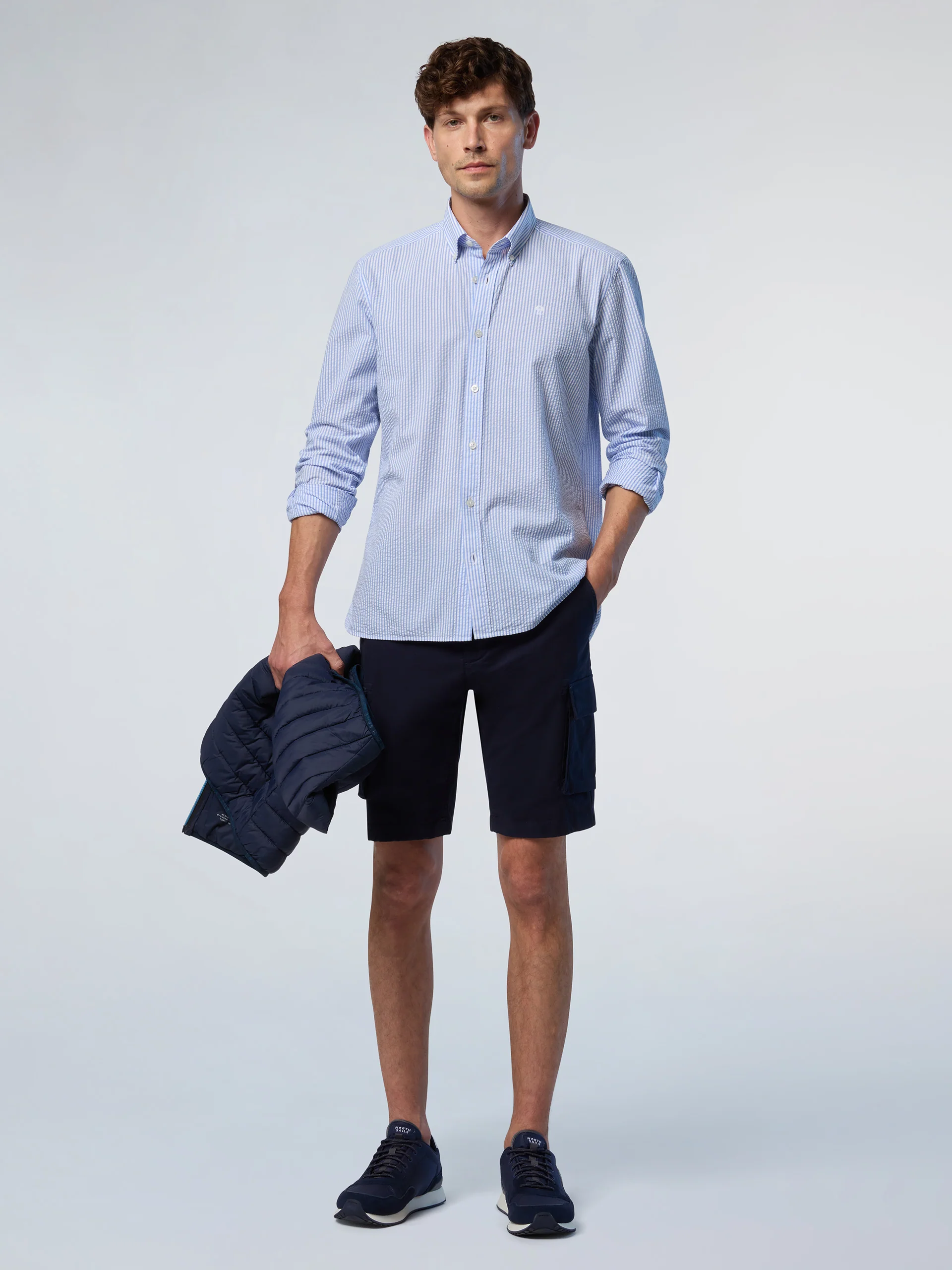 America gabardine cargo shorts - Image 7