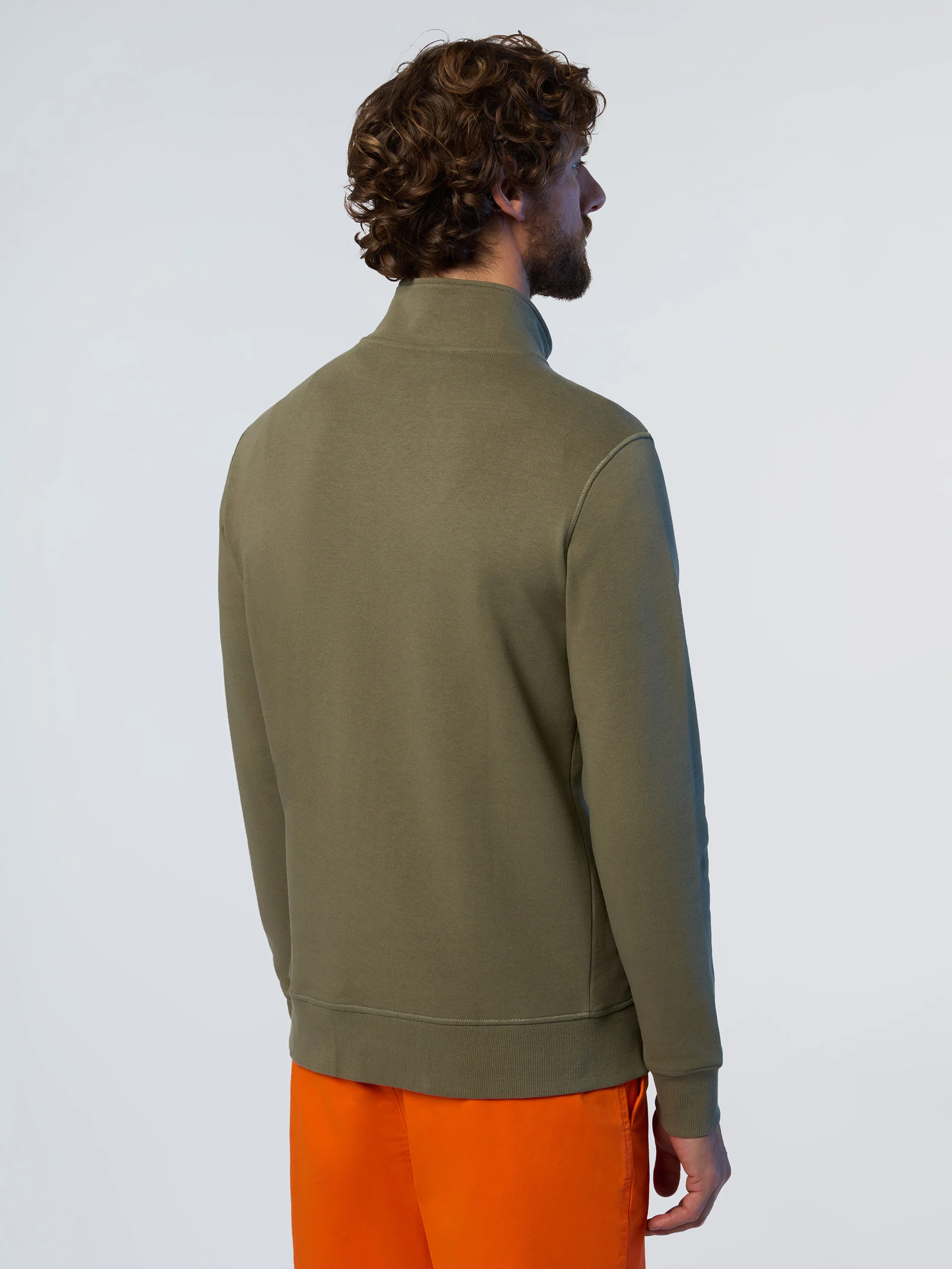 Full-zip sweatshirt with logo patch - Image 14