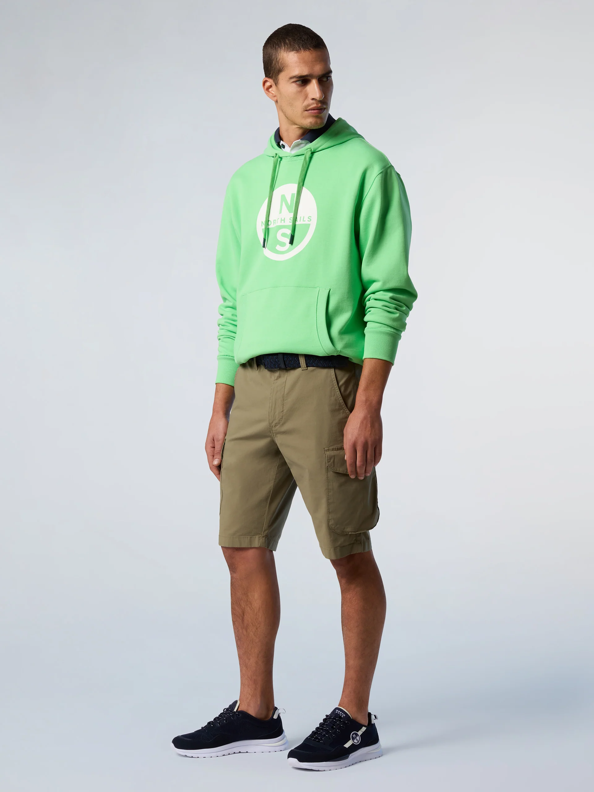 Hoodie with maxi logo print - Image 5