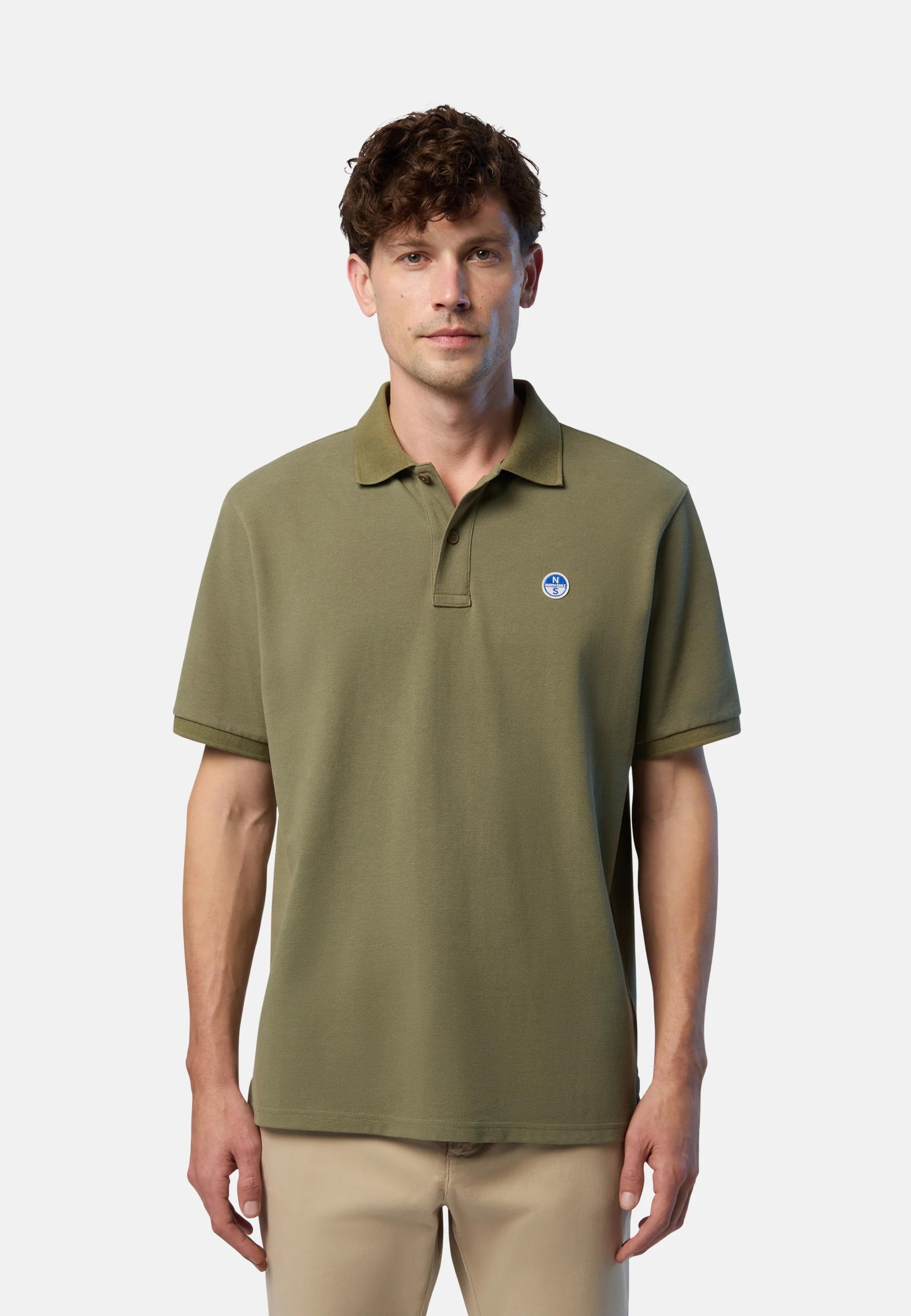Polo shirt with logo patch - Image 10
