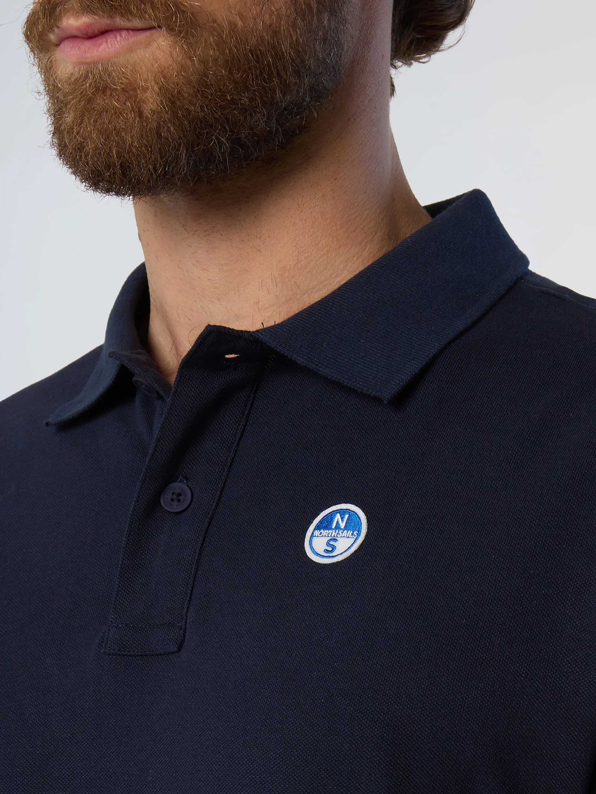 Polo shirt with logo patch - Image 10