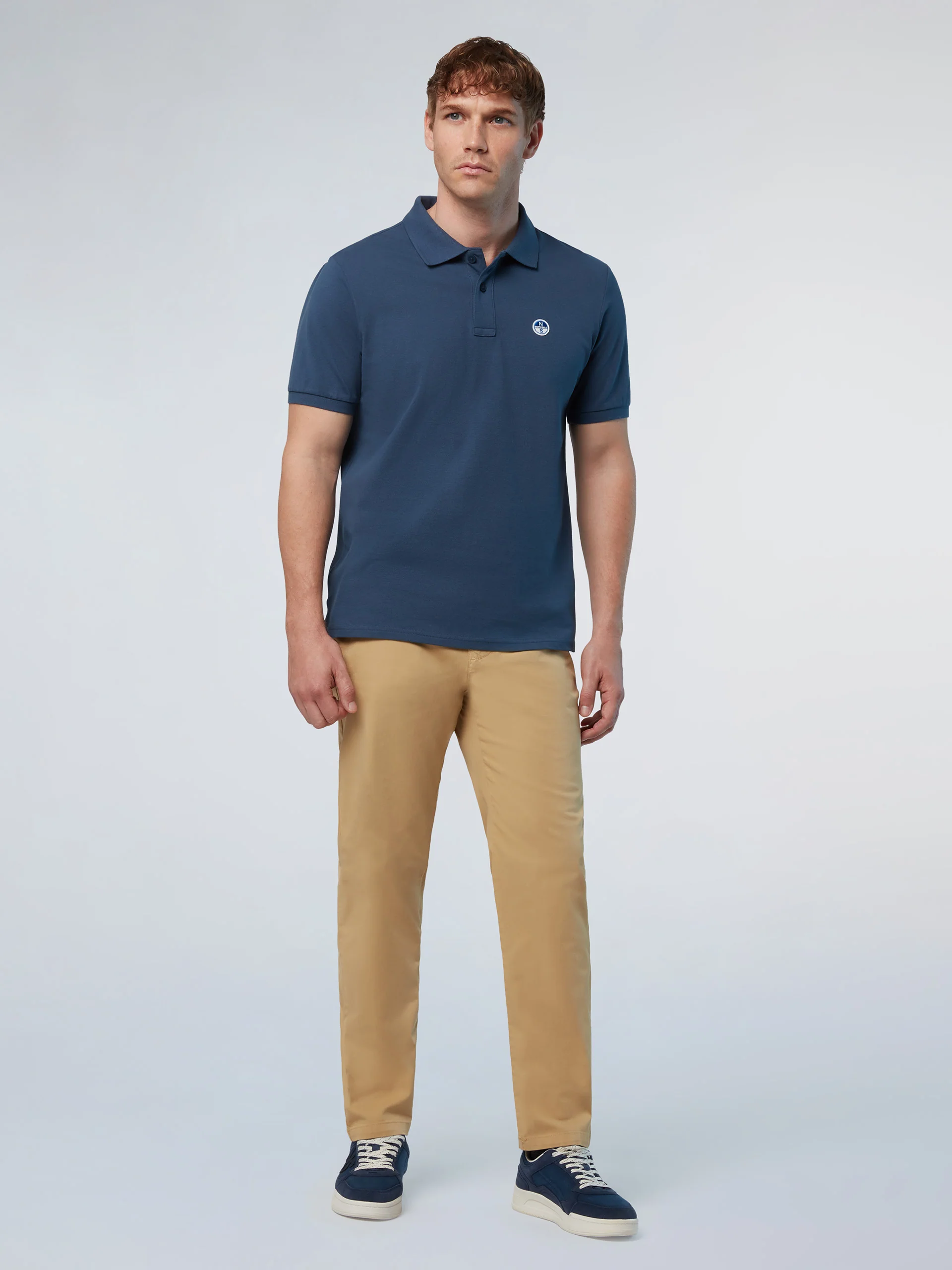 Polo shirt with logo patch - Image 24