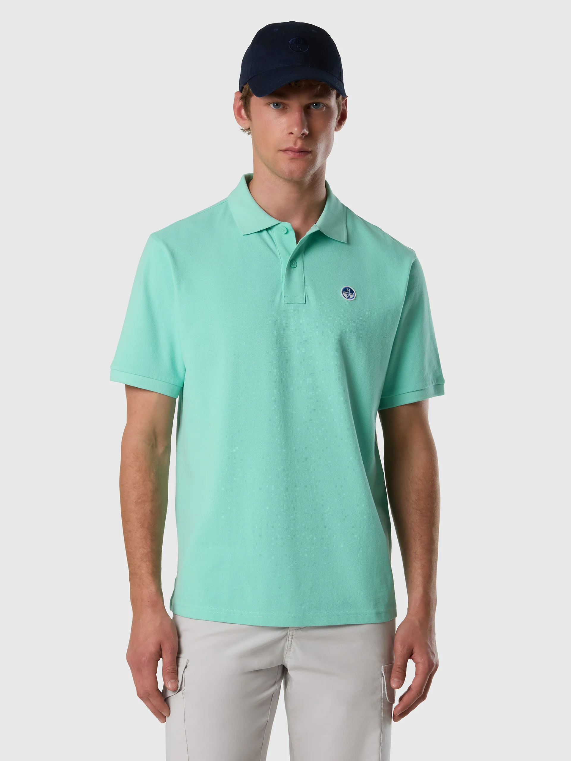 Polo shirt with logo patch - Image 13