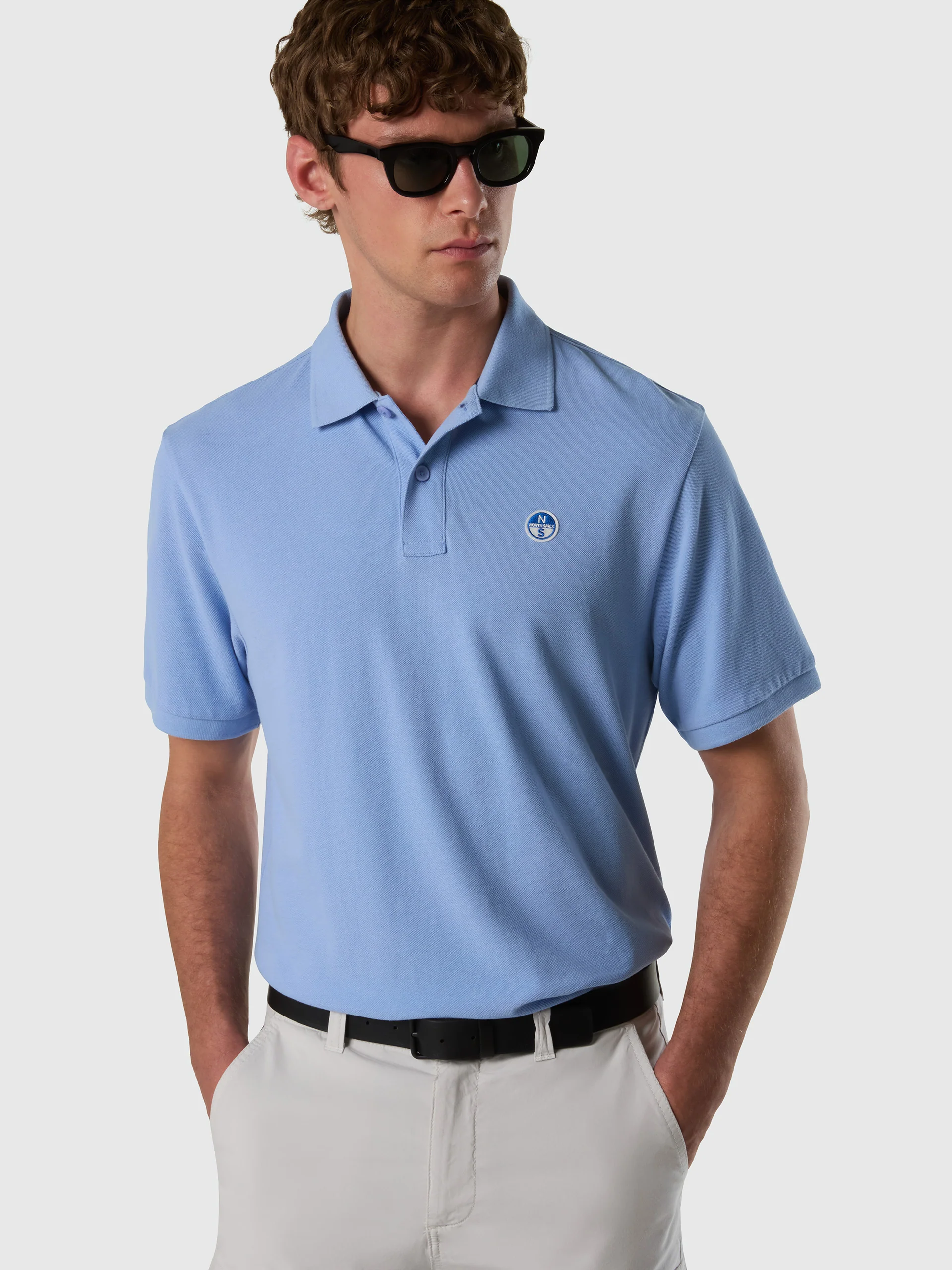 Polo shirt with logo patch - Image 20