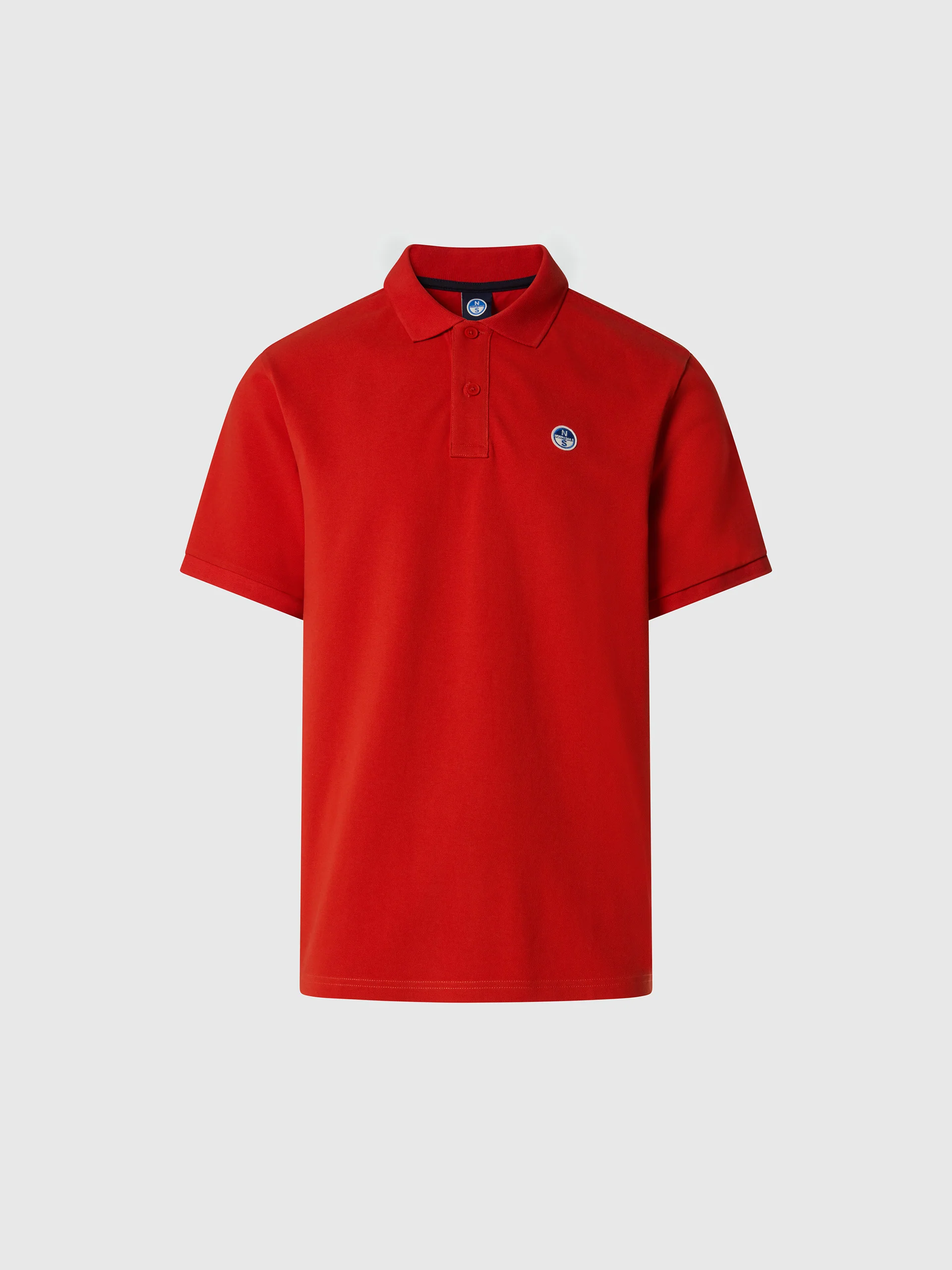 Polo shirt with logo patch - Image 3