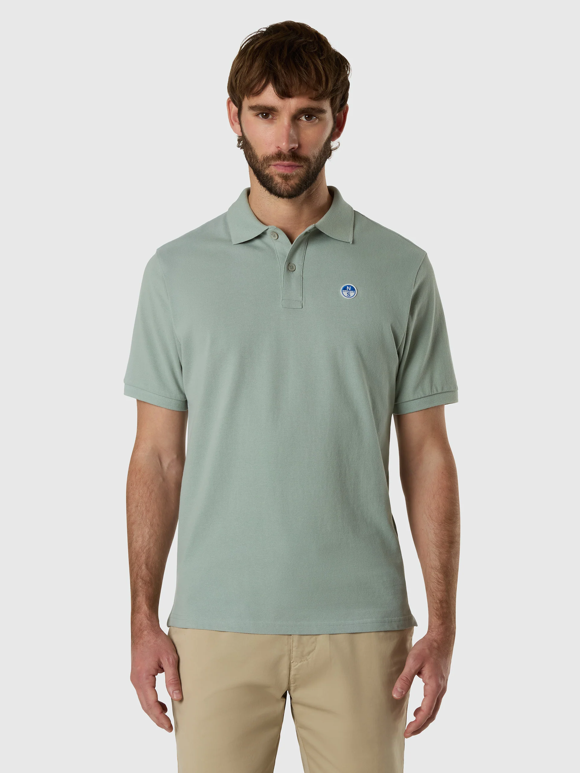 Polo shirt with logo patch - Image 7