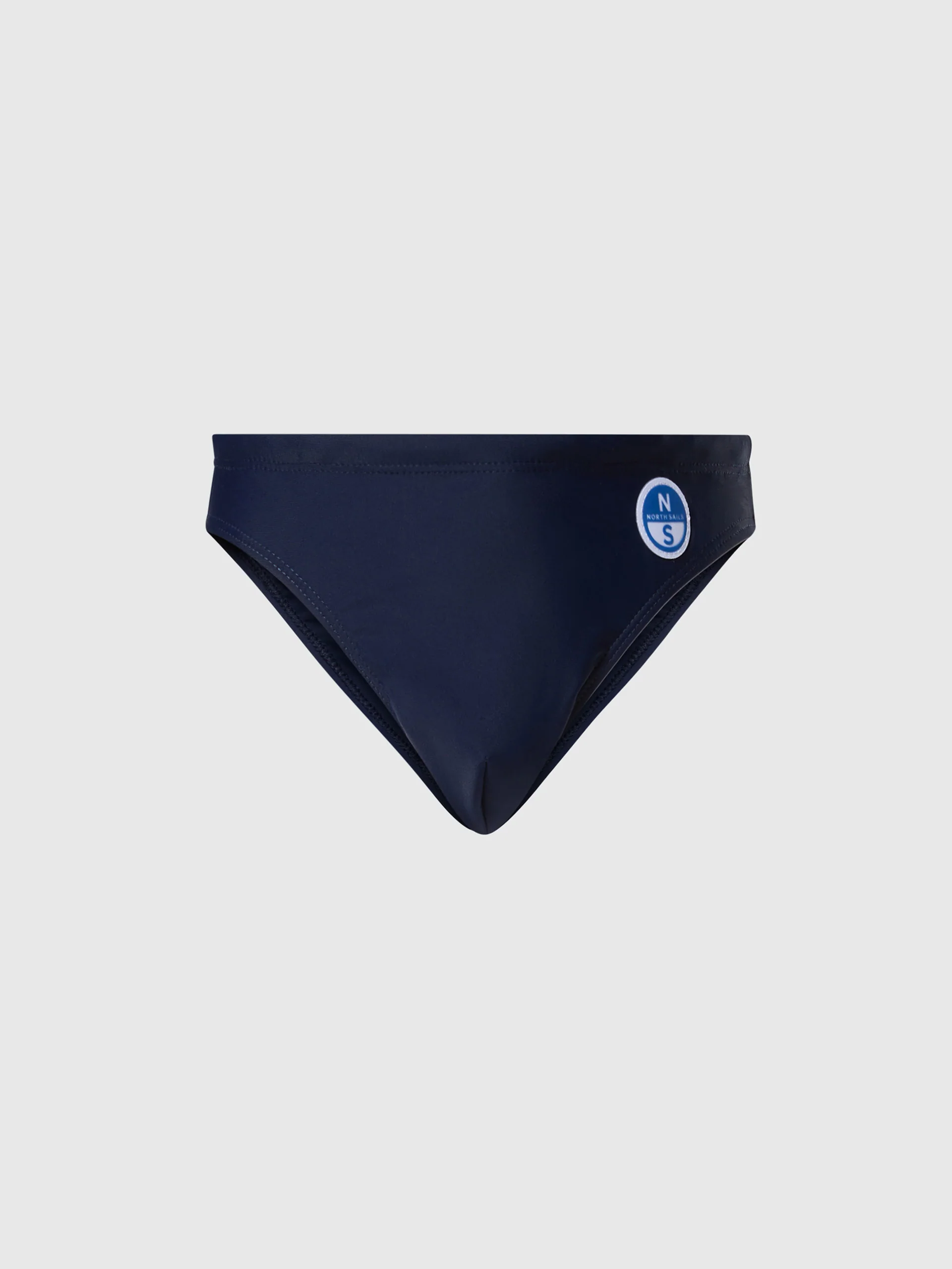 Swim briefs with logo patch - Image 3