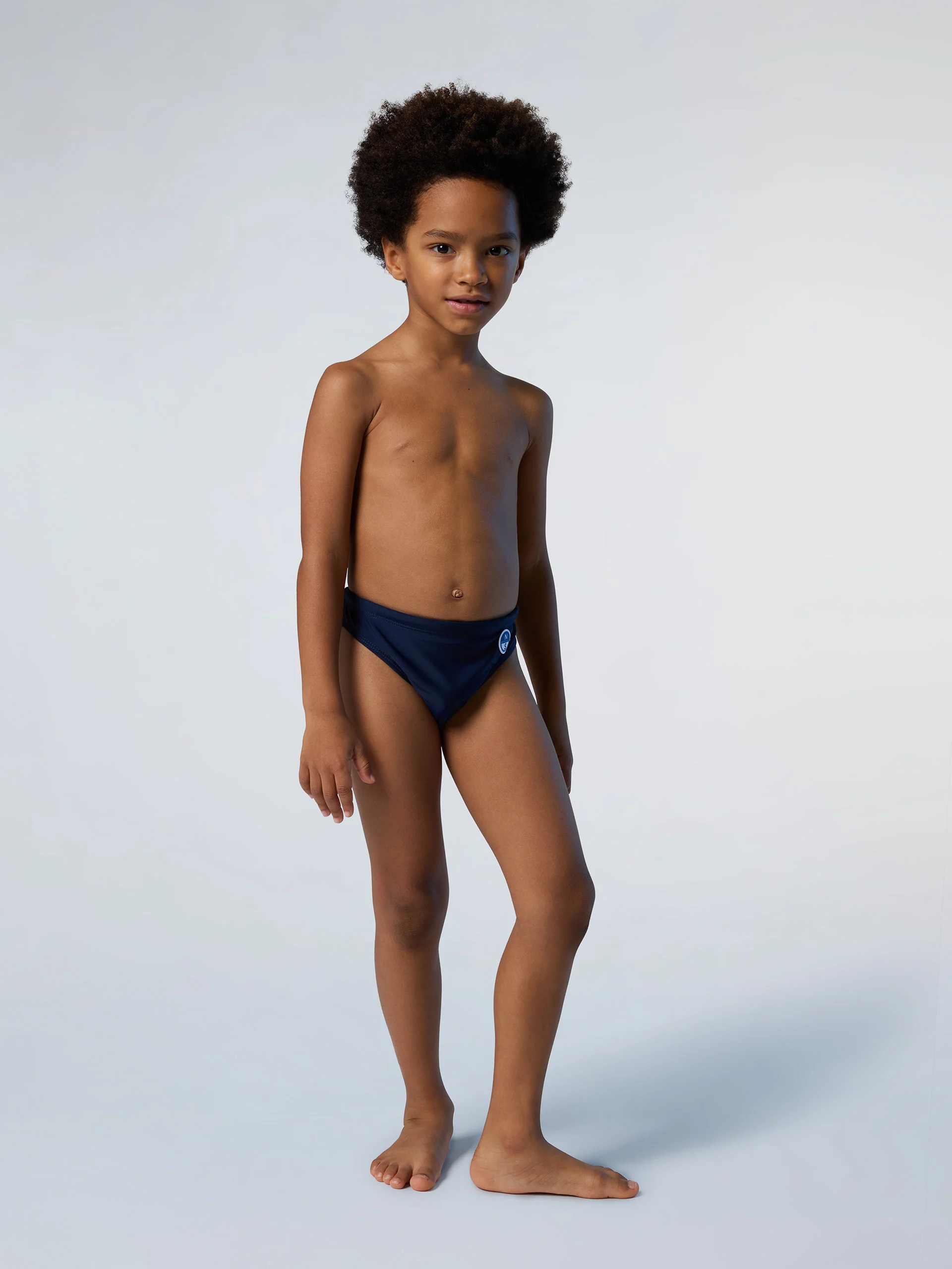 Swim briefs with logo patch - Image 5