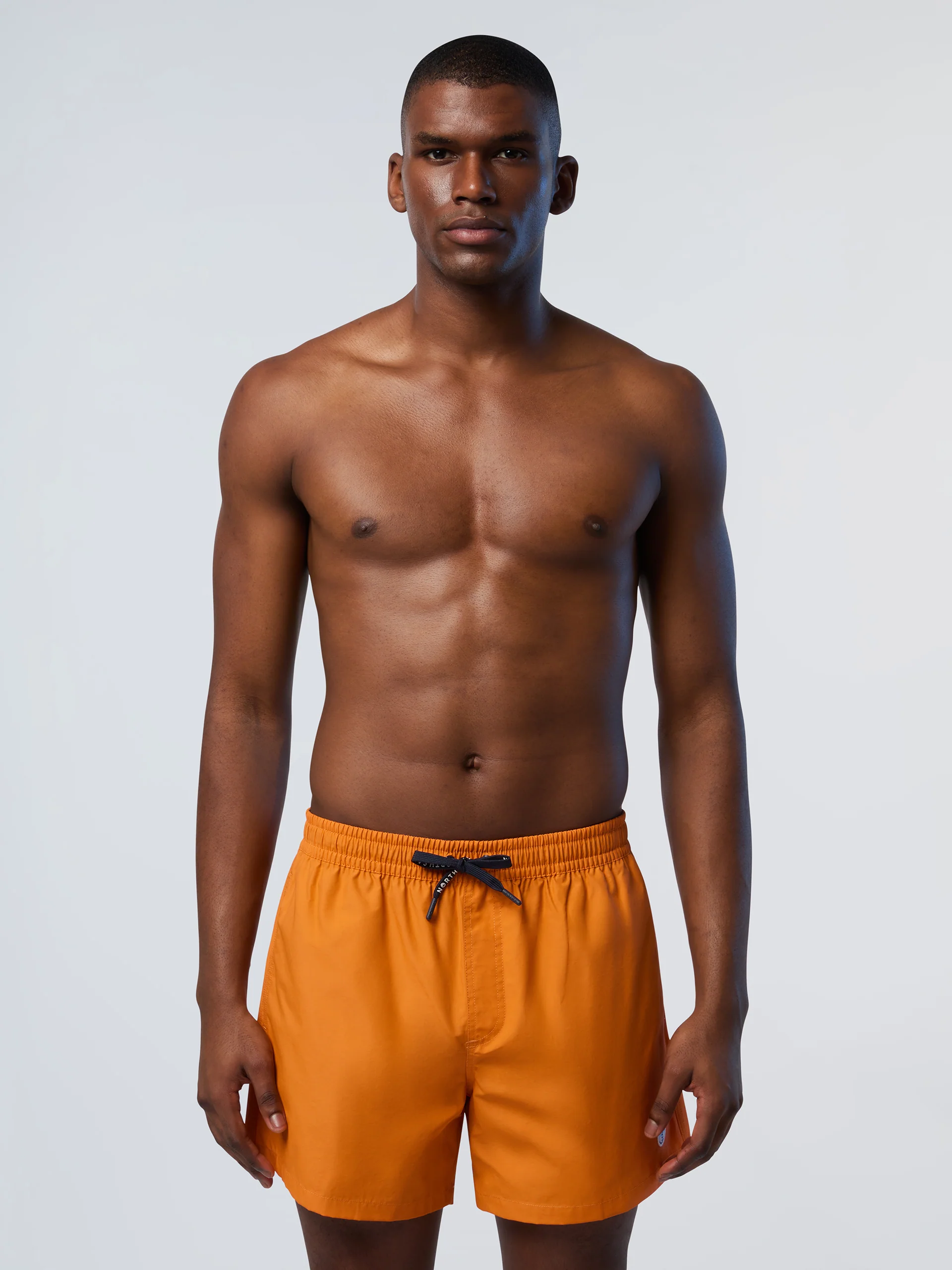 Swim shorts with logo patch - Image 13