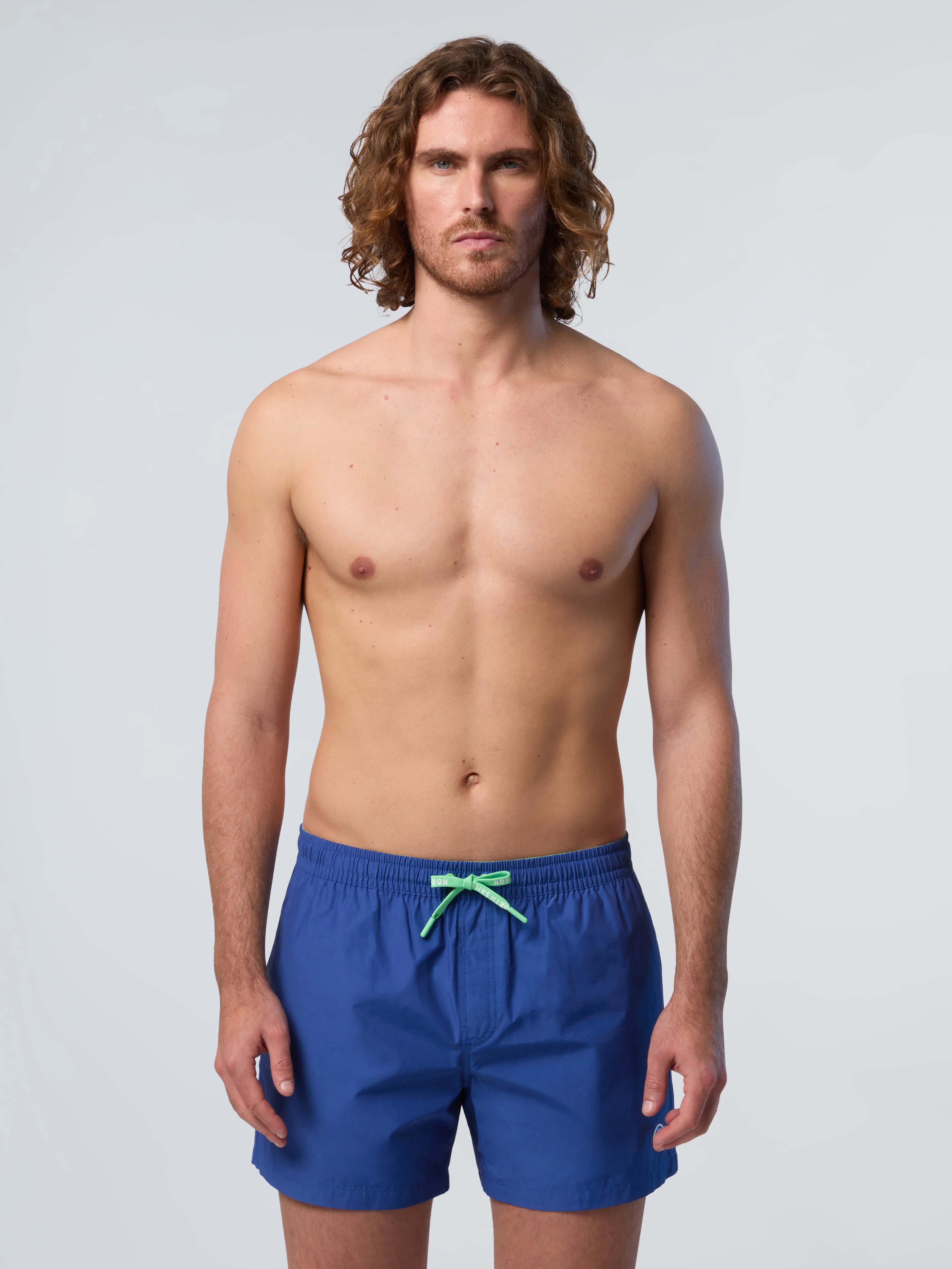 Swim shorts with logo patch - Image 19