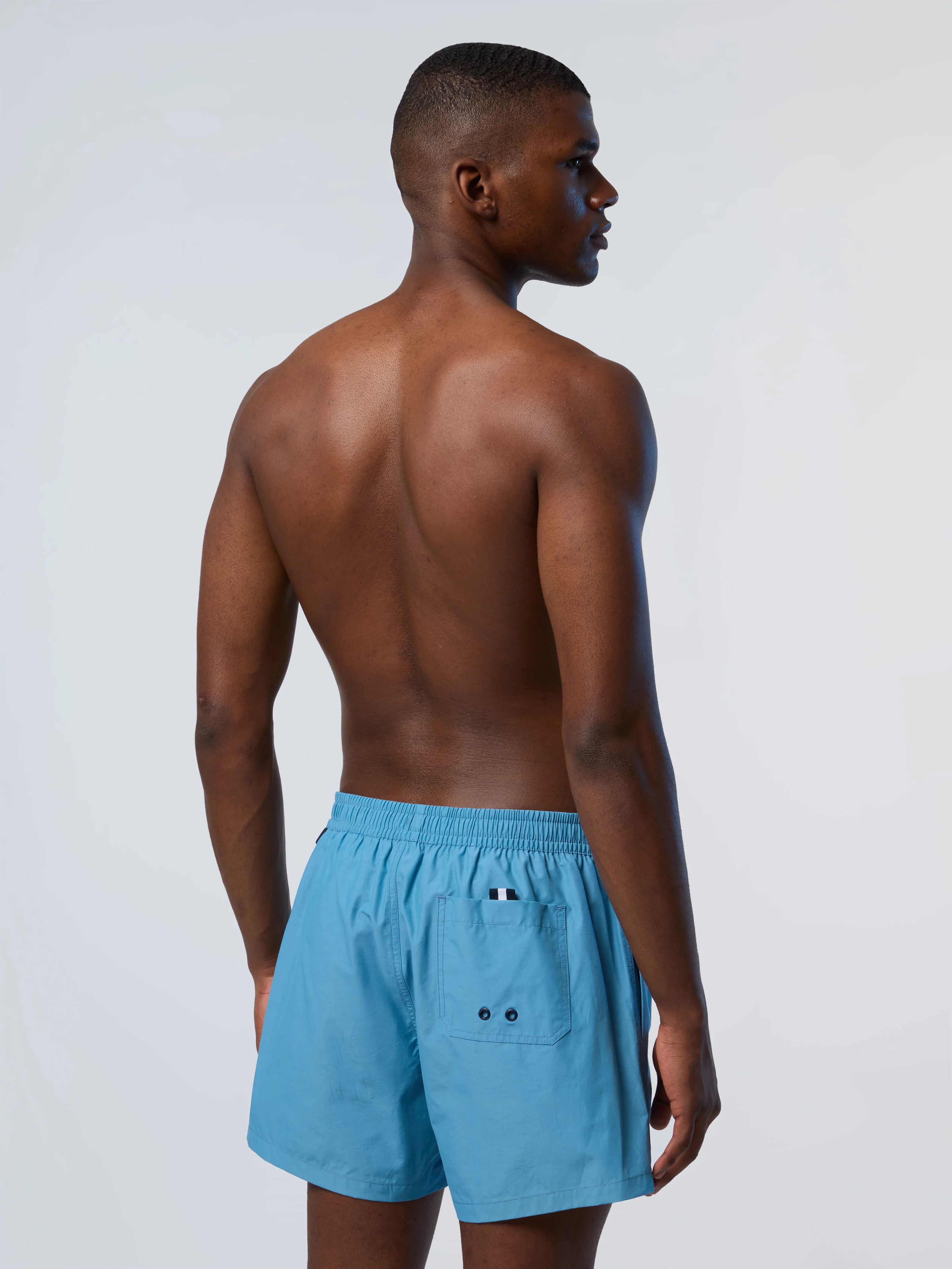 Swim shorts with logo patch - Image 30