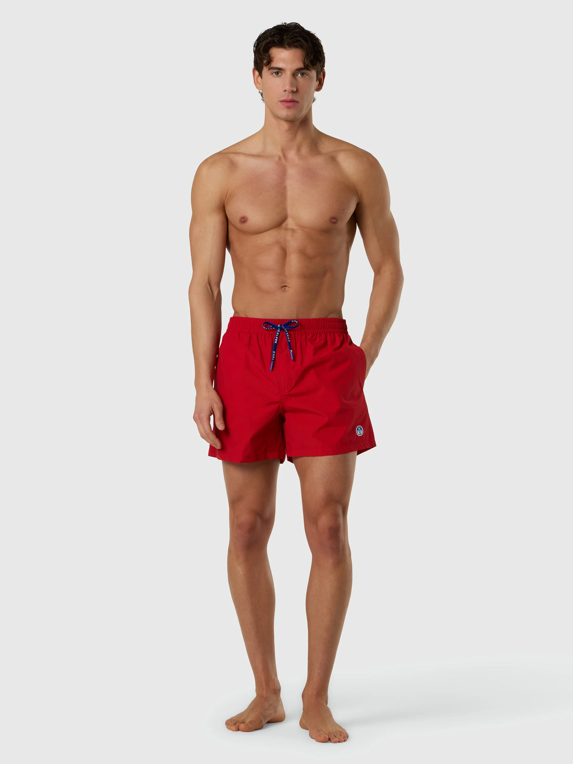 Swim shorts with logo patch - Image 5