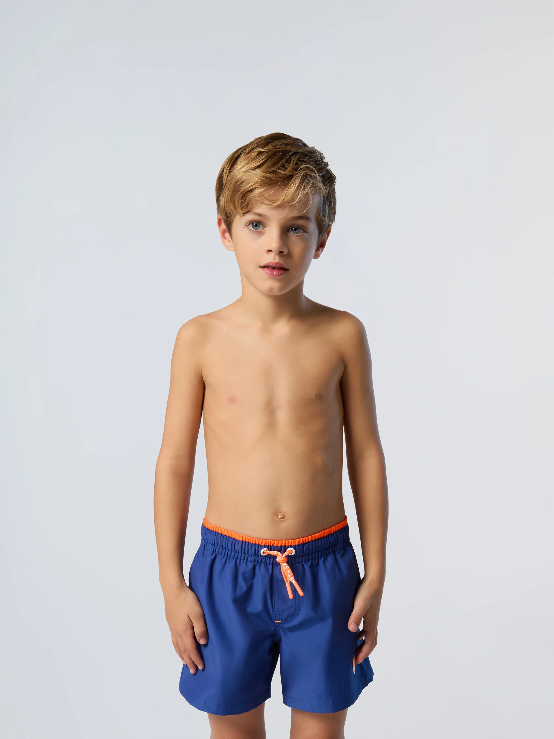 Swim shorts with contrast pocket - Image 20