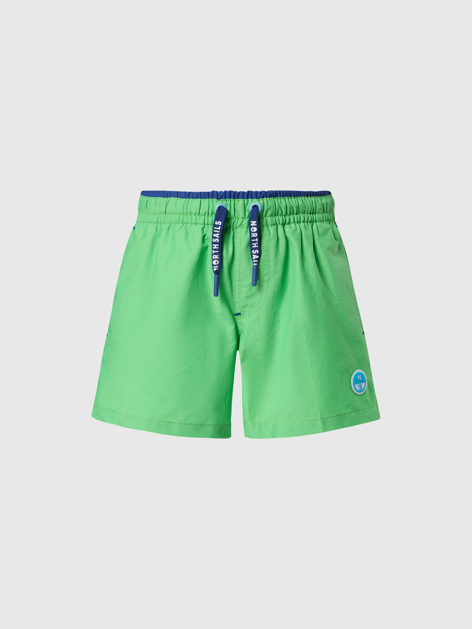 Swim shorts with contrast pocket - Image 9