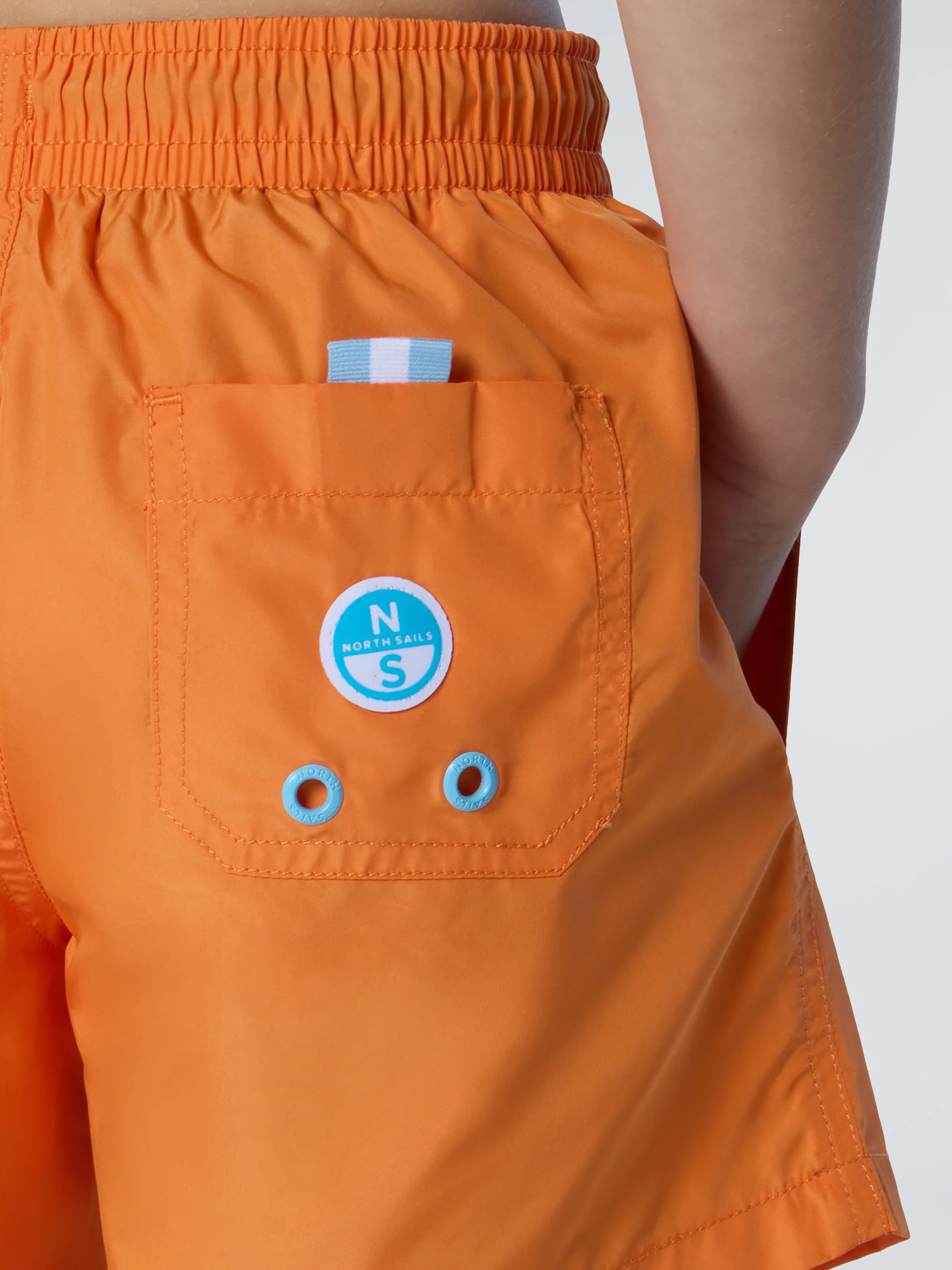 Swim shorts with vertical print - Image 7