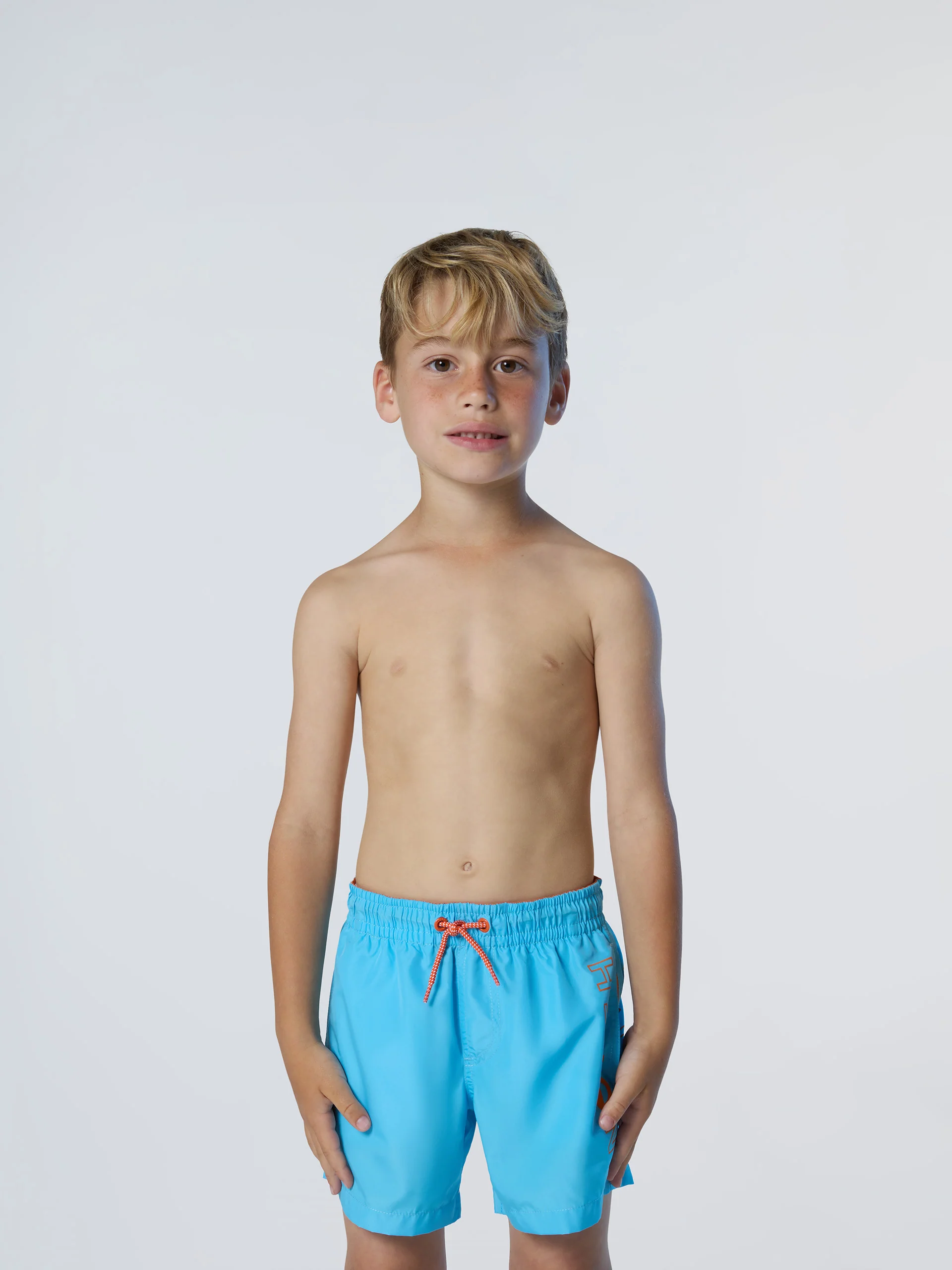 Swim shorts with vertical print - Image 8