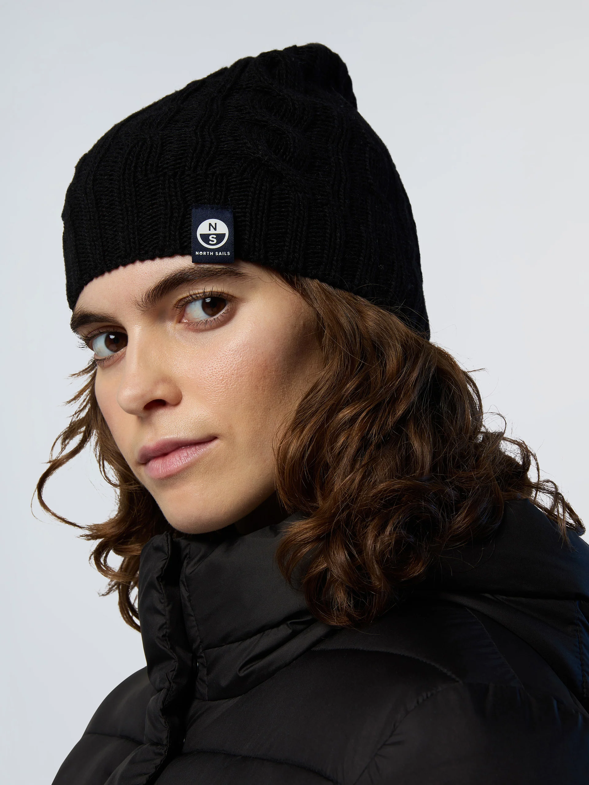 Cashmere cable-knit beanie - Image 5