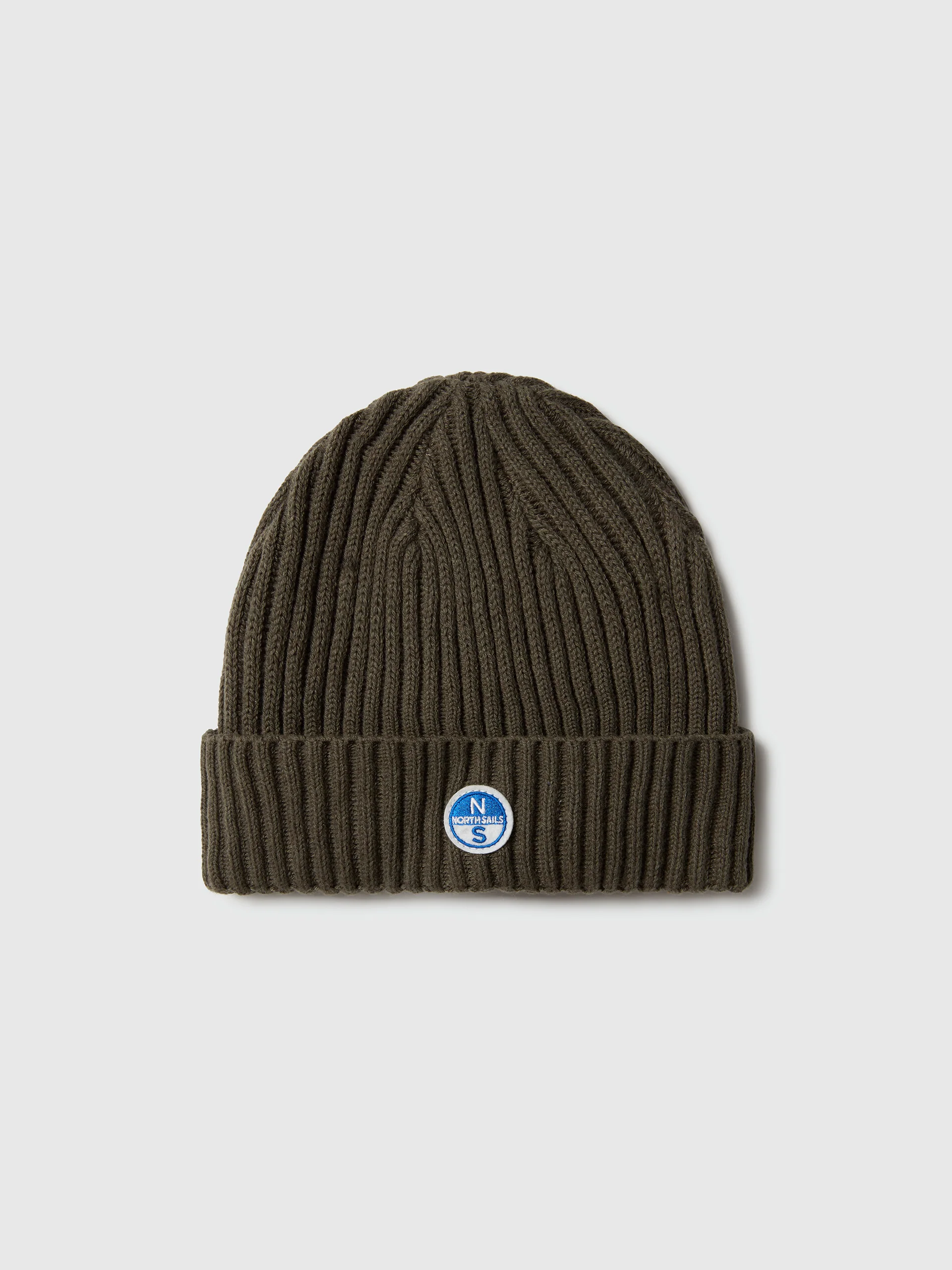 Wide-rib beanie with logo patch - Image 4