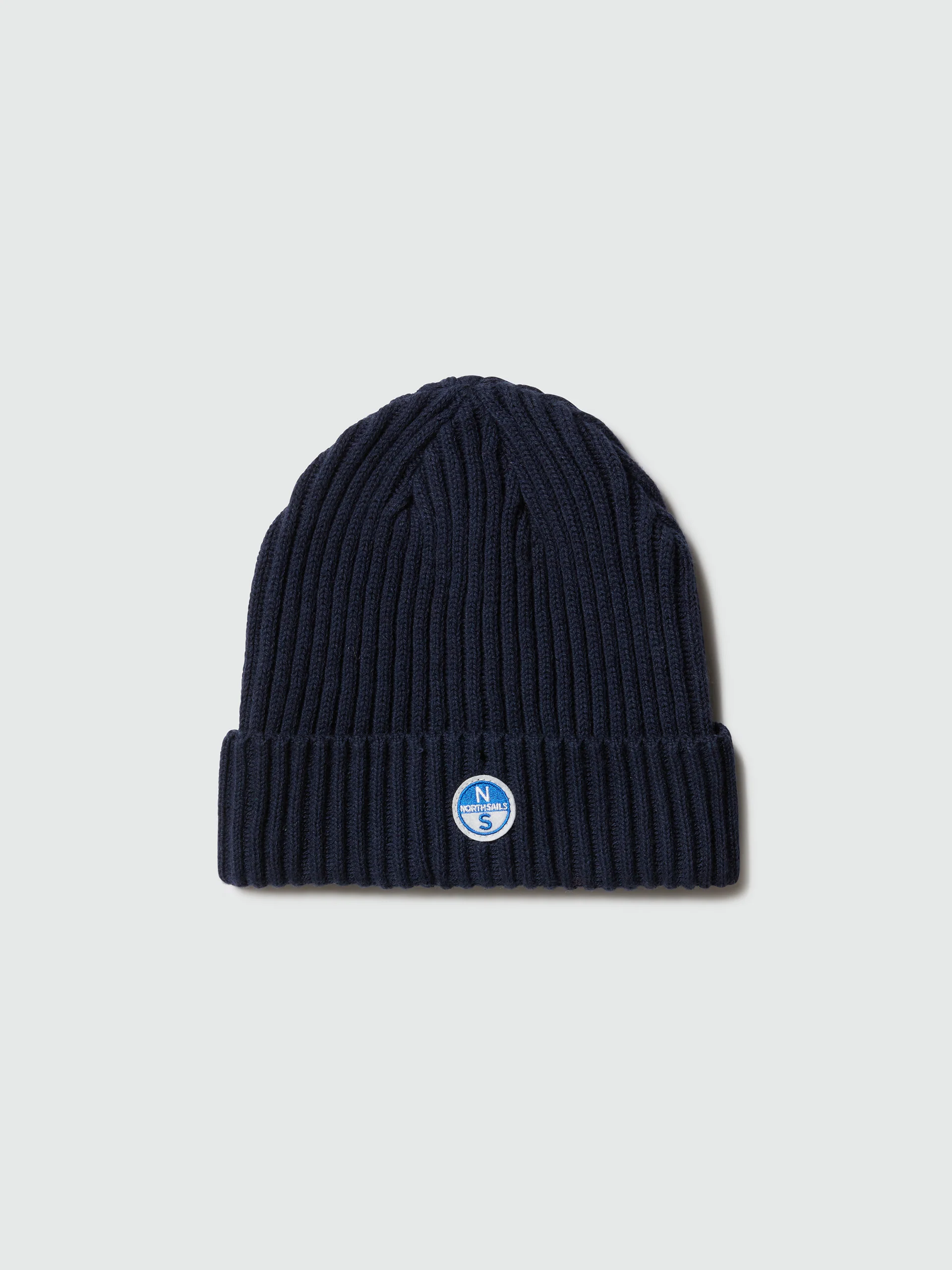 Wide-rib beanie with logo patch - Image 7