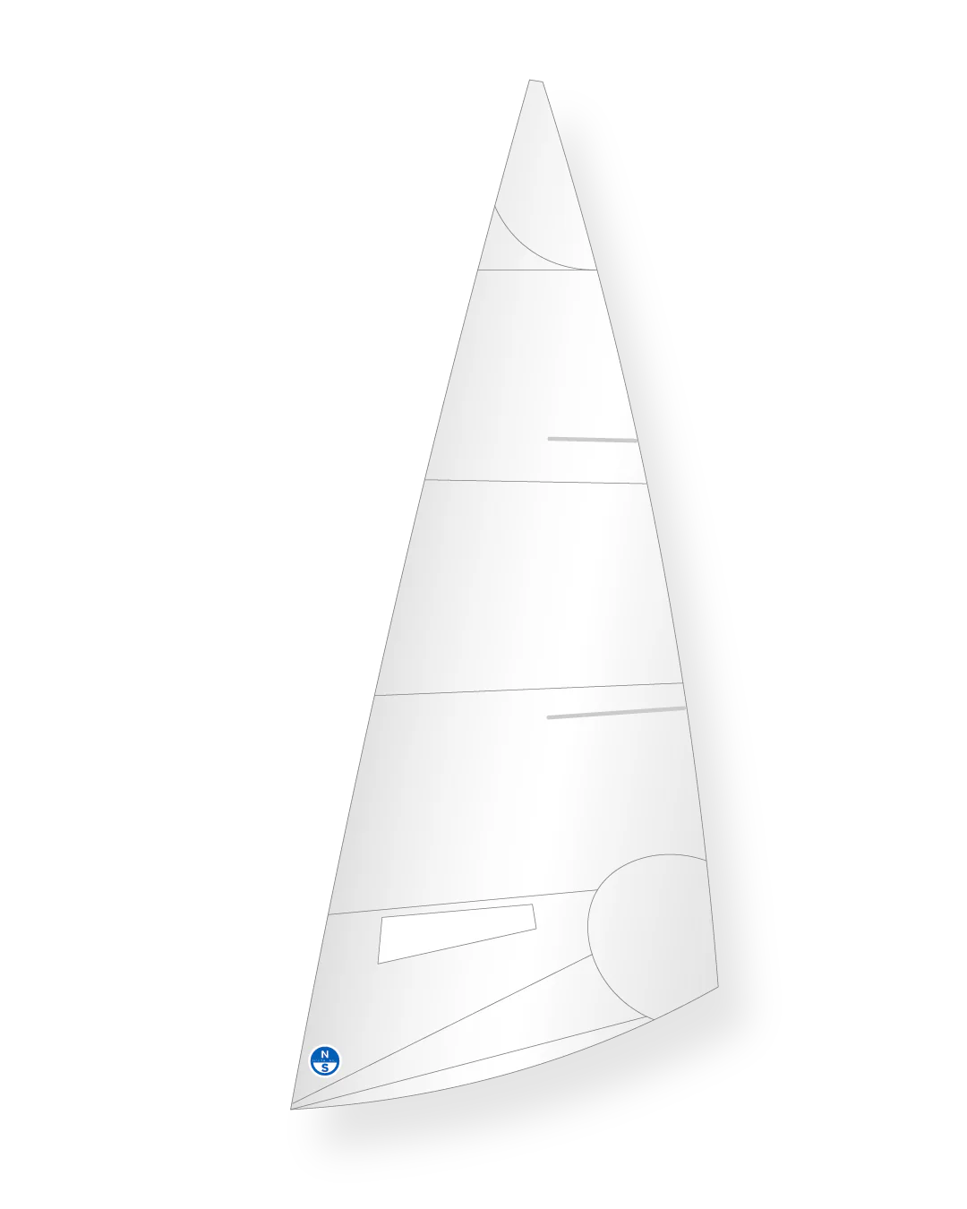 BULLSEYE SOFT CLOTH DAYSAILING JIB