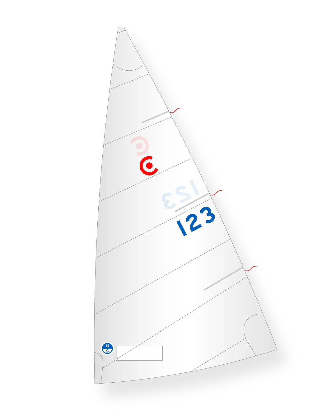 BULLSEYE SOFT CLOTH DAYSAILING MAINSAIL