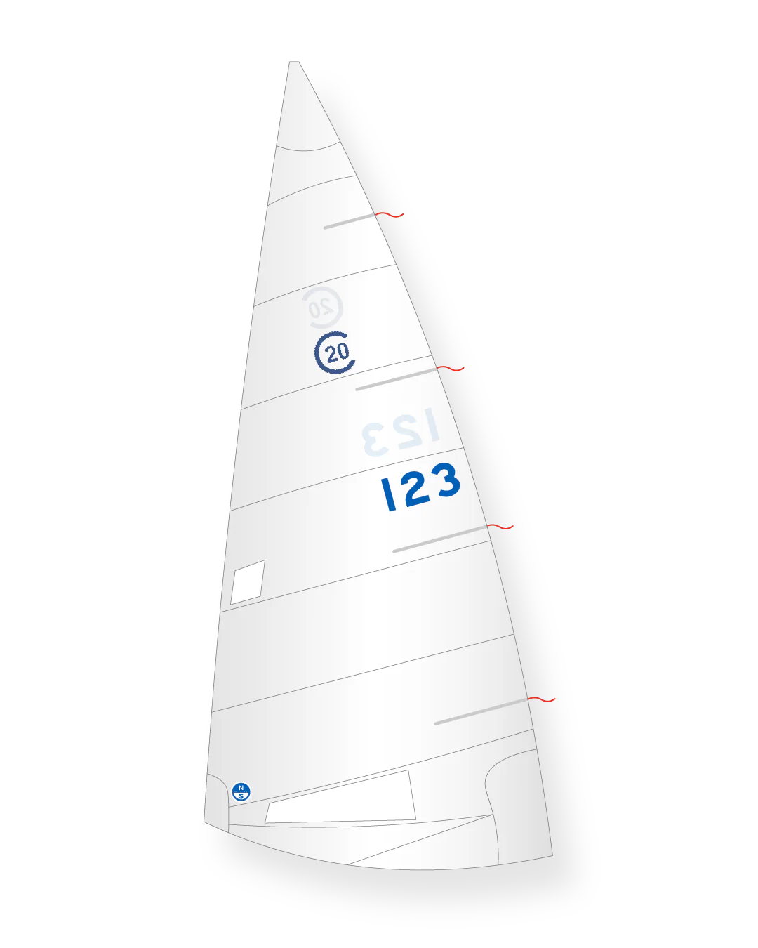 CAL 20 AP-2 MAINSAIL