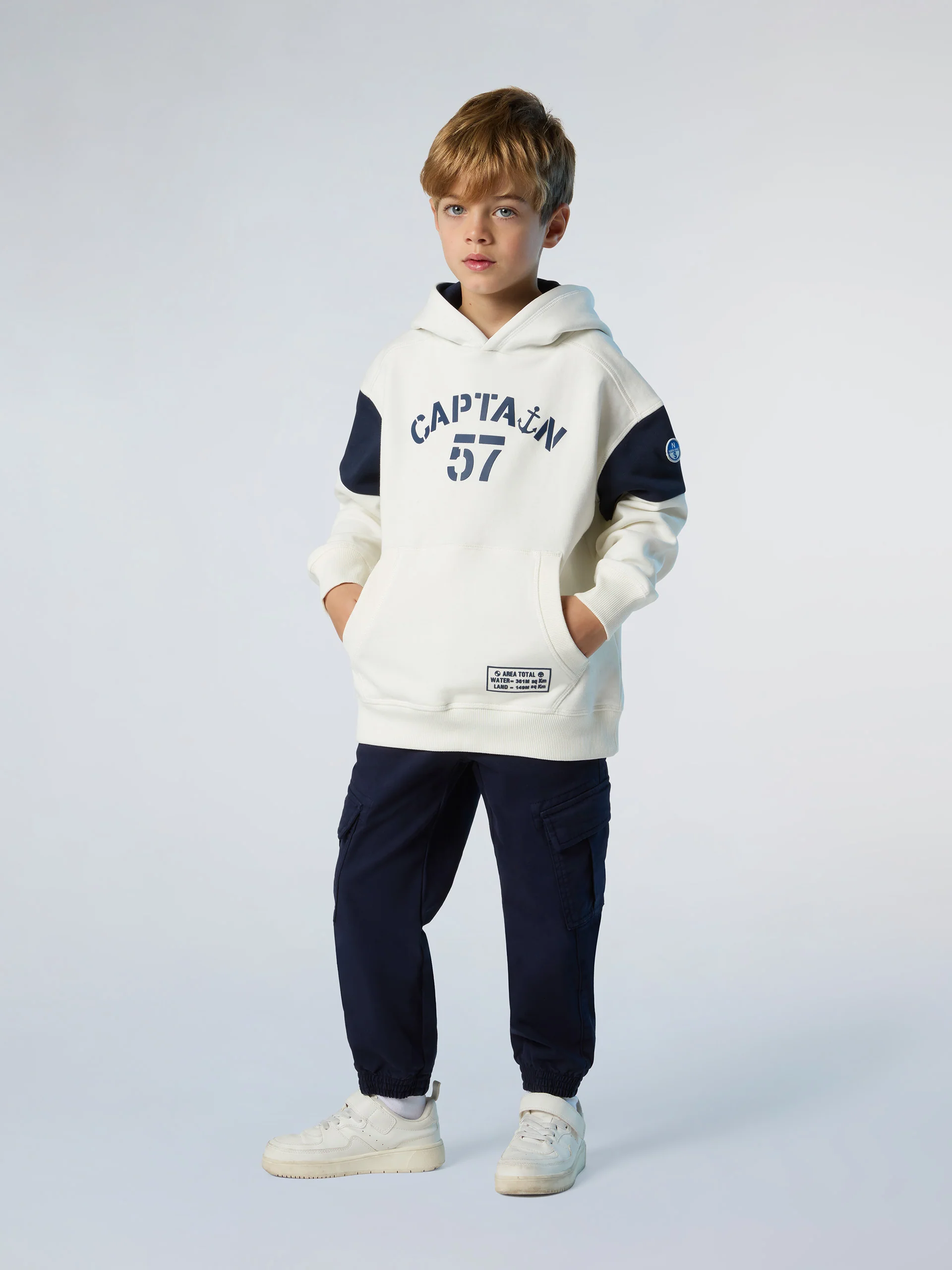 Cargo pants with elasticated waist - Image 2