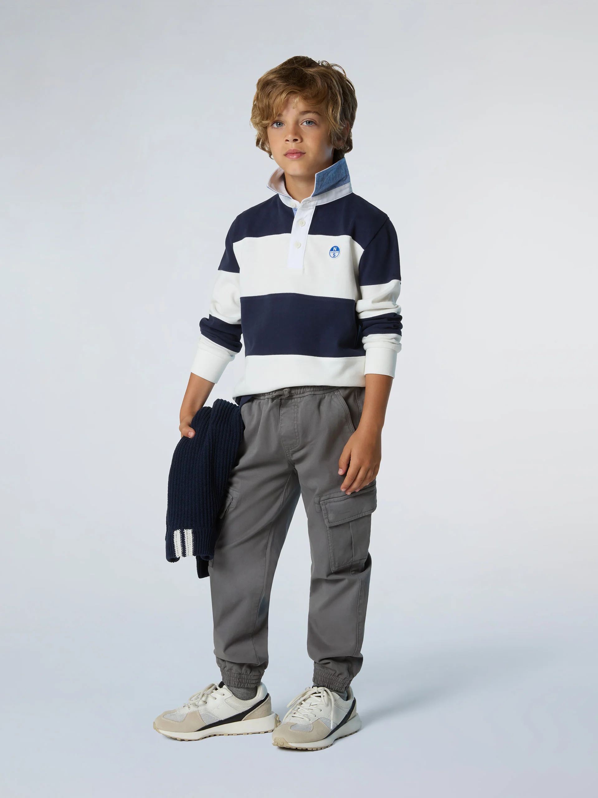 Cargo pants with elasticated waist - Image 6