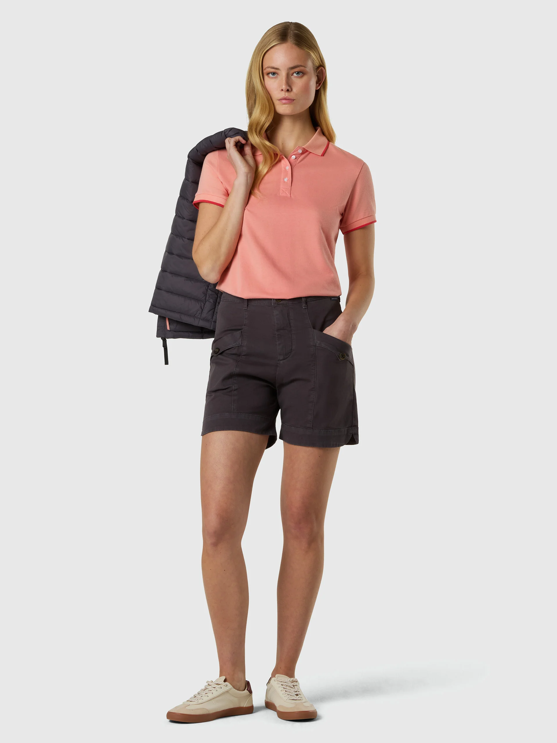 Gabardine cargo shorts - Image 13