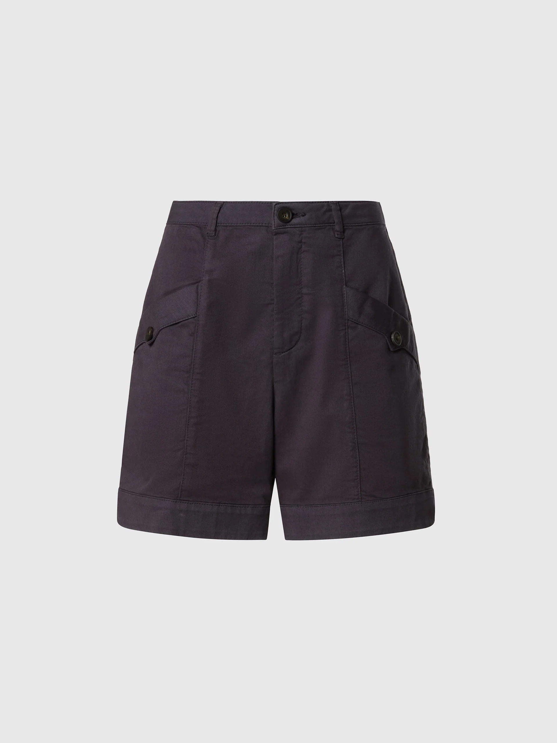 Gabardine cargo shorts - Image 14