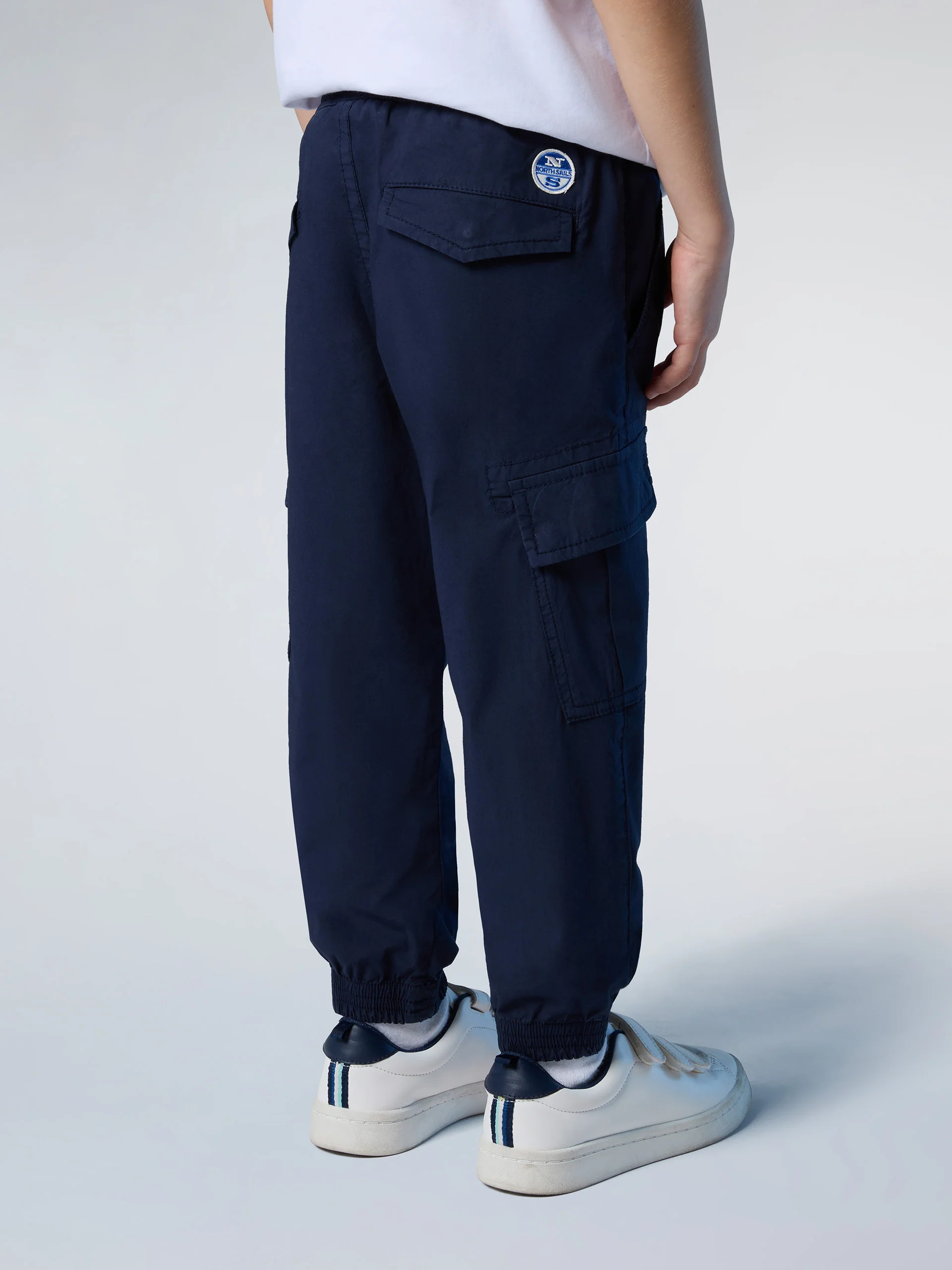 Cargo pants with elasticated waist - Image 5