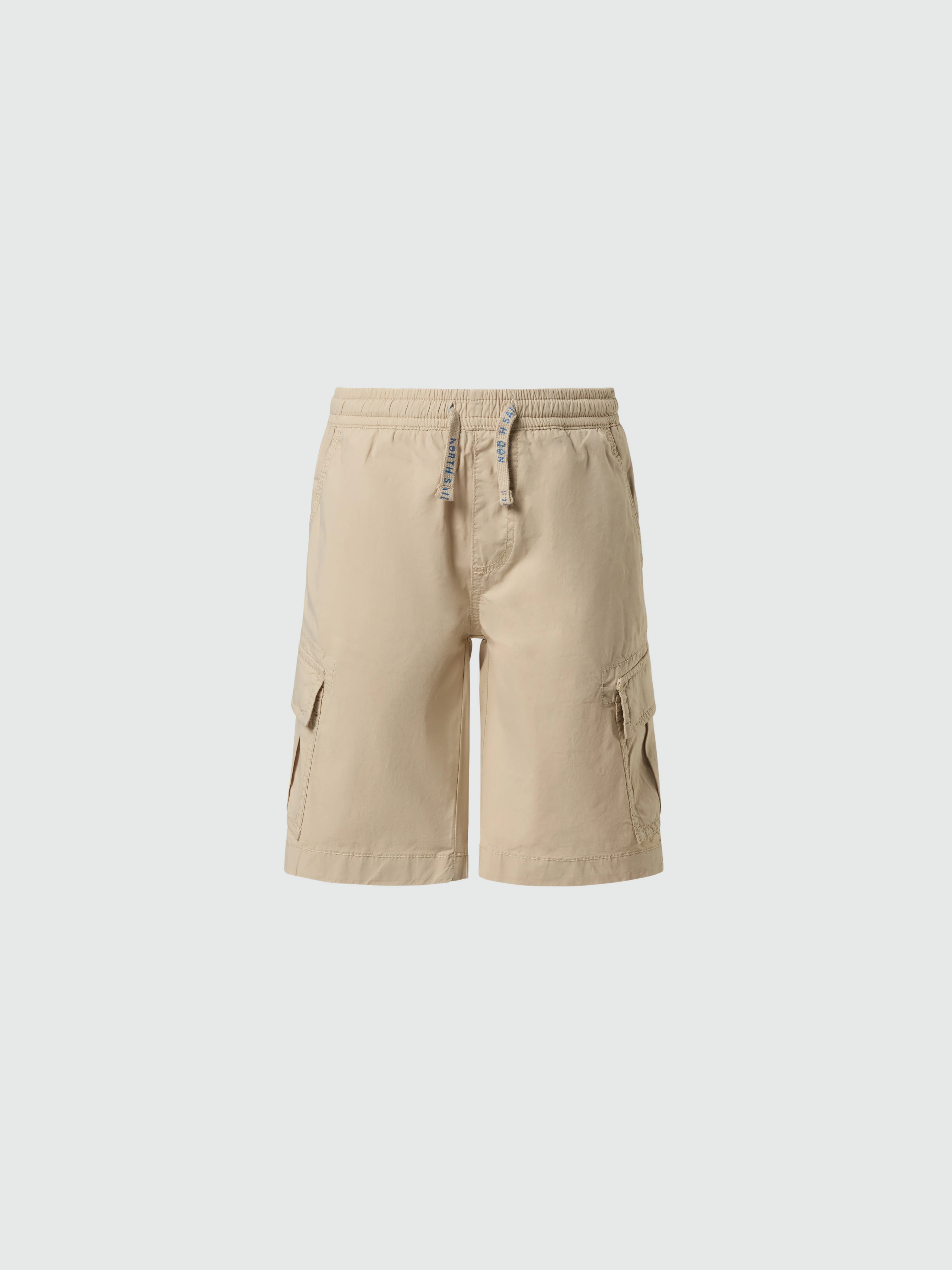 Poplin cargo shorts - Image 3