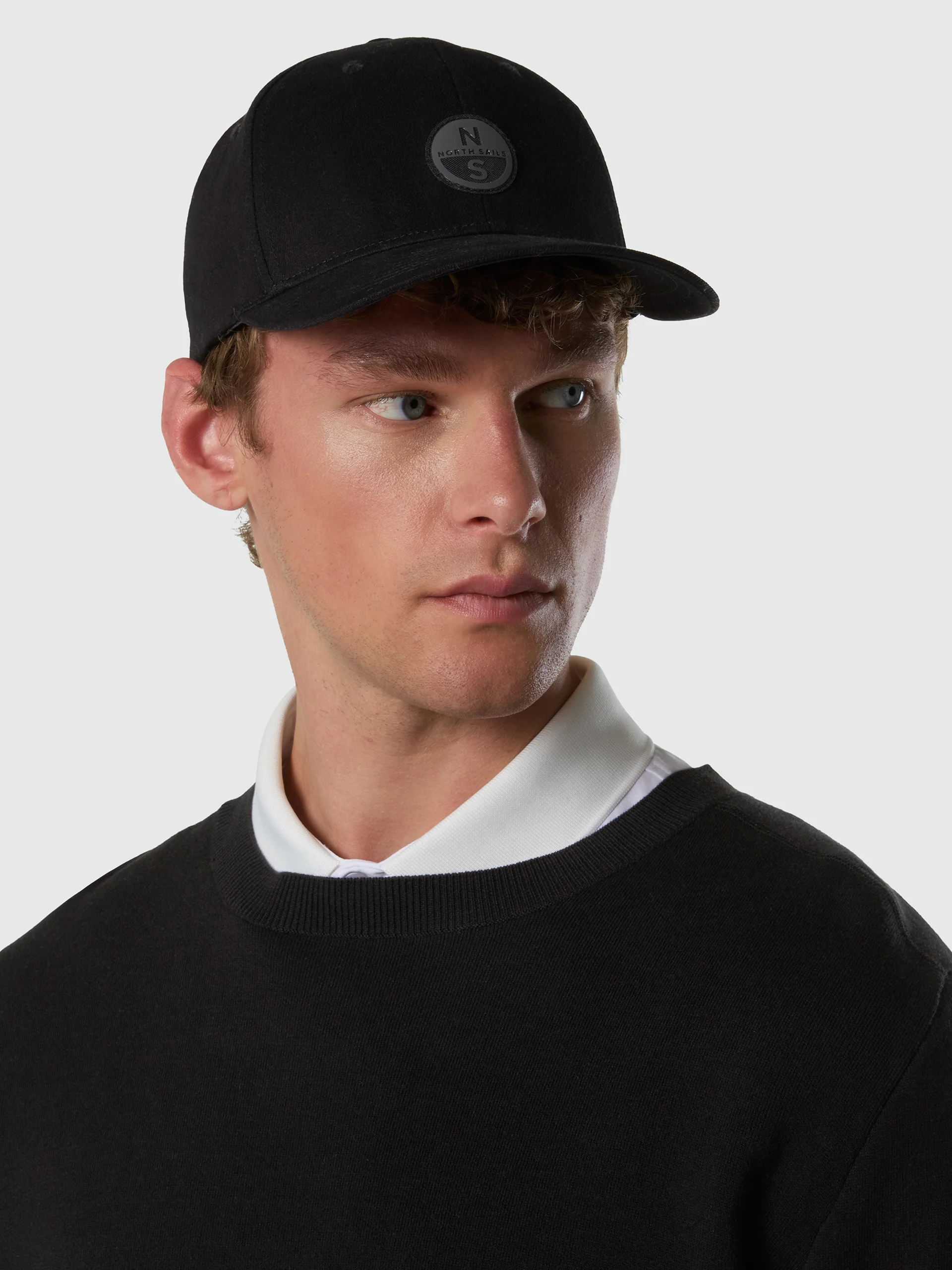 Stretch cotton baseball cap - Image 5