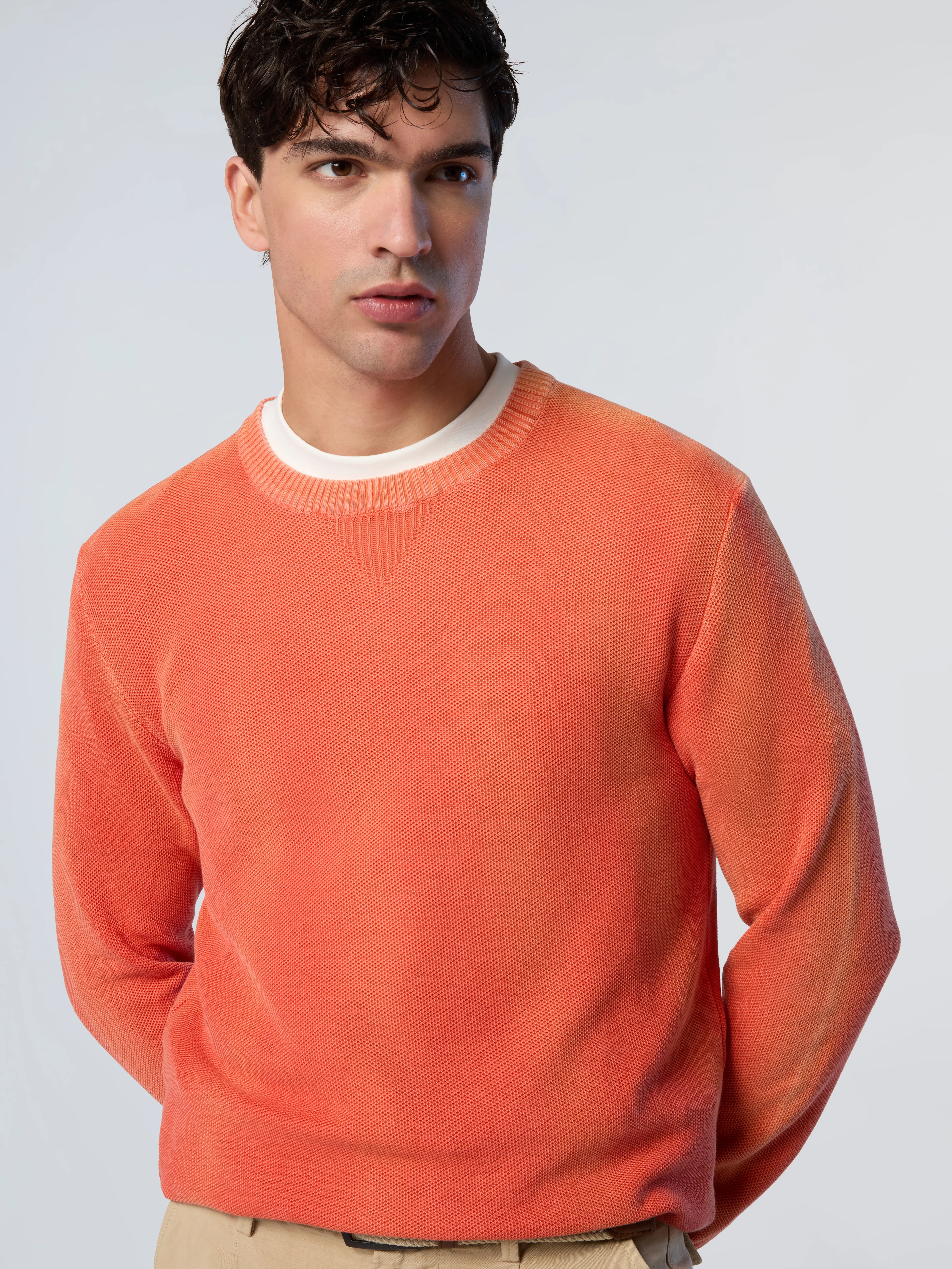 Honeycomb crew-neck sweater - Image 8